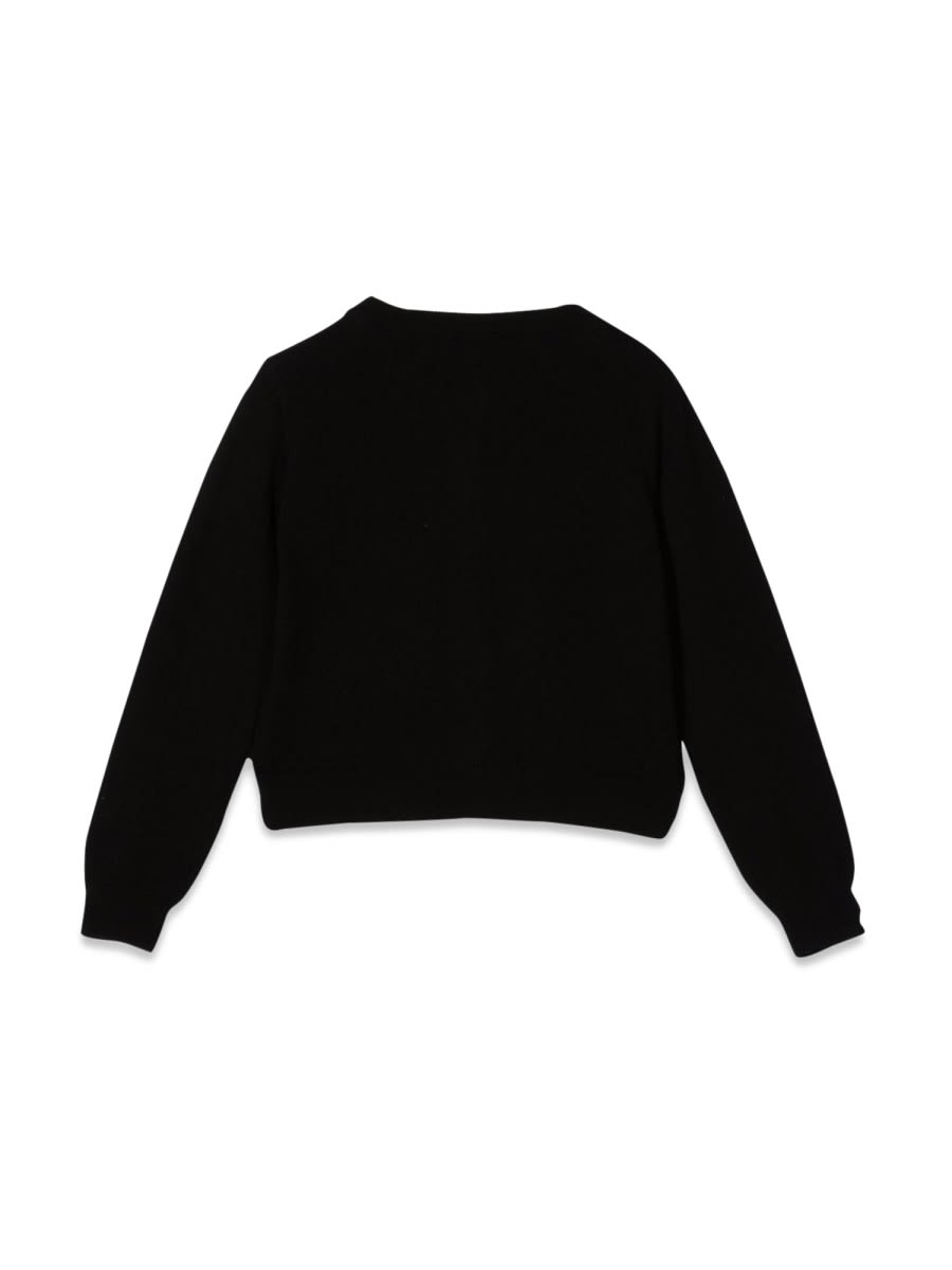 Simonetta Cardigan In Lana In Black