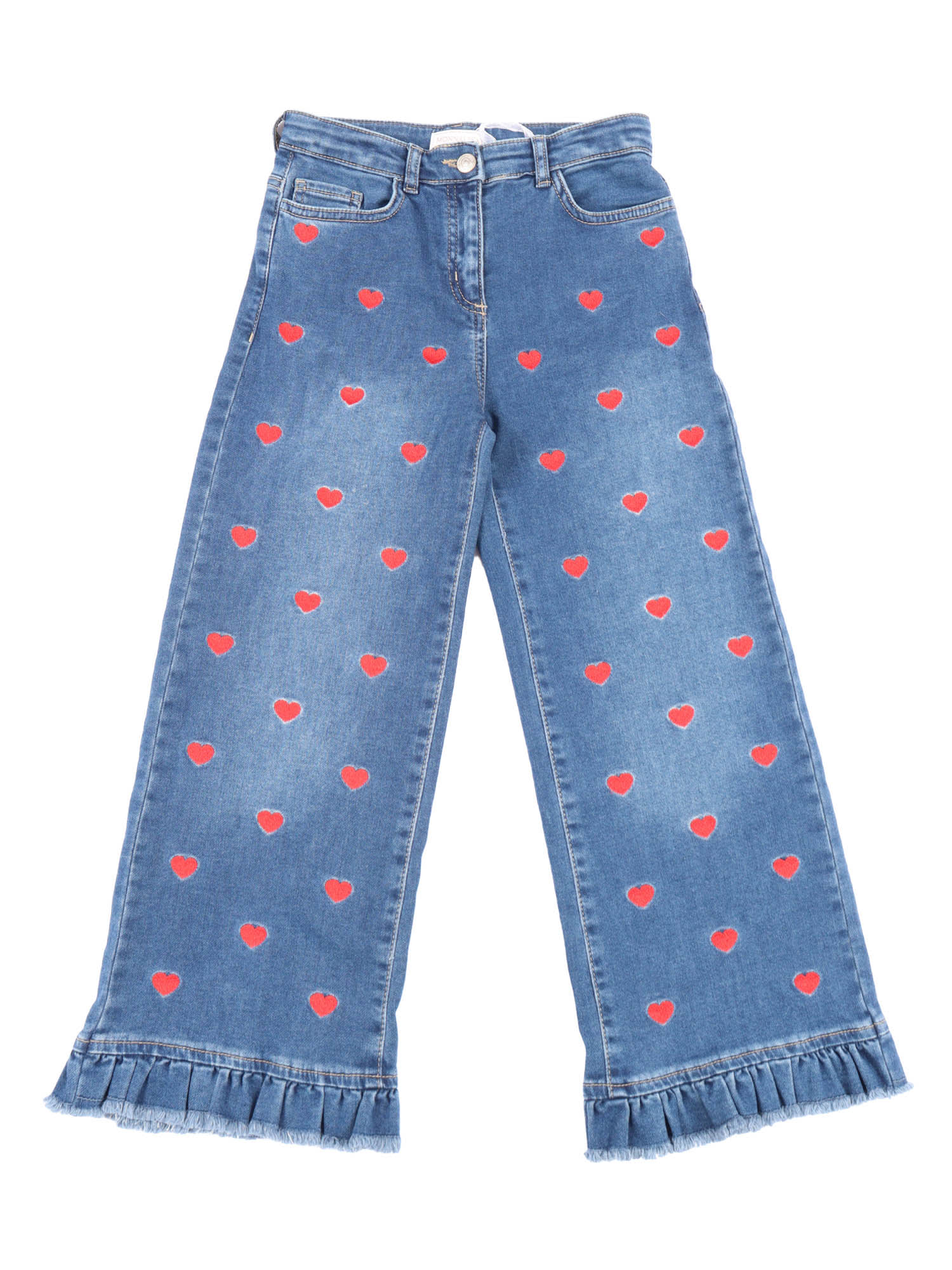 Monnalisa Denim Jeans In Blue