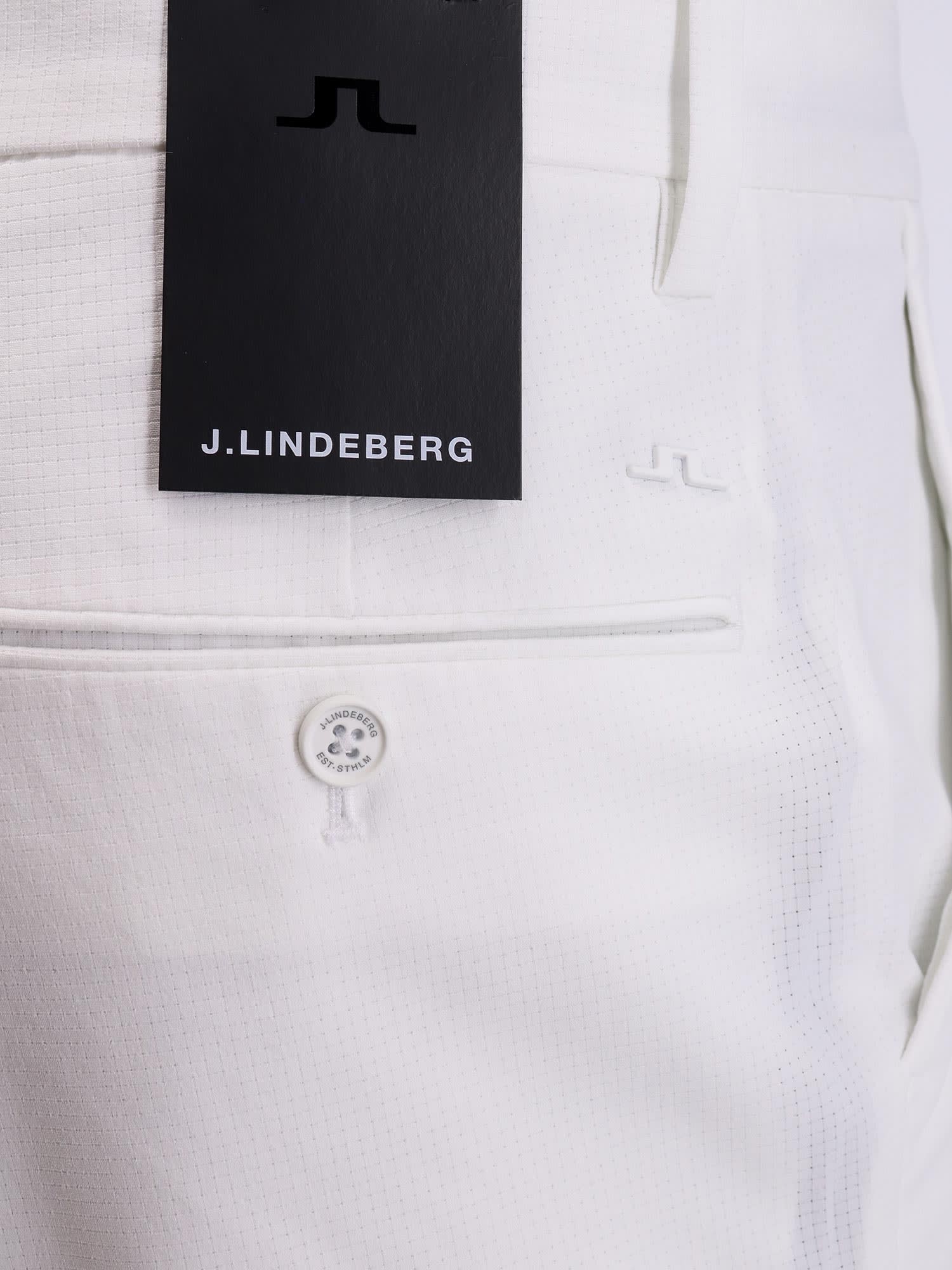 Shop J. Lindeberg Bermuda Shorts In White