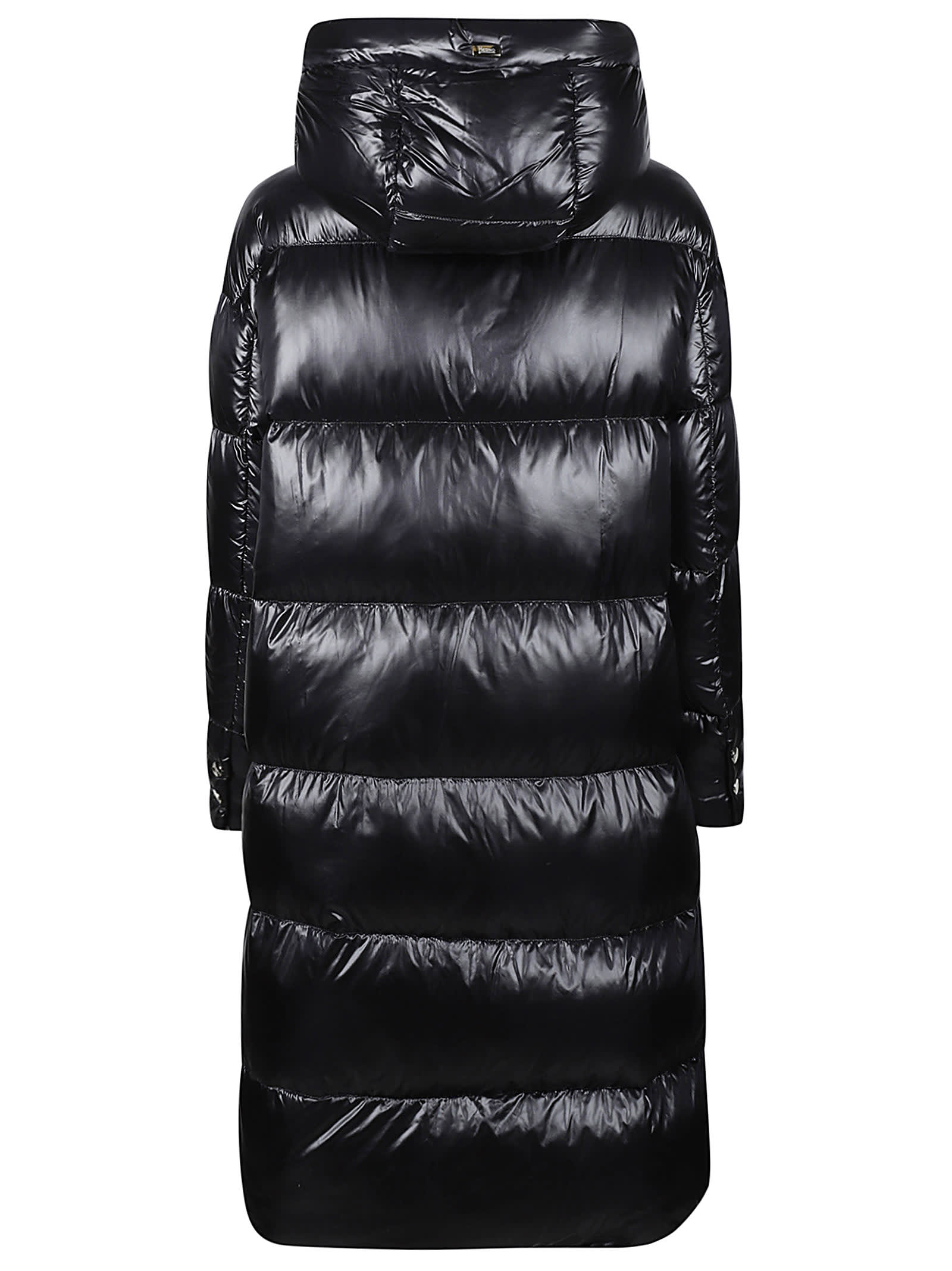 Shop Herno Over Parka In Nero