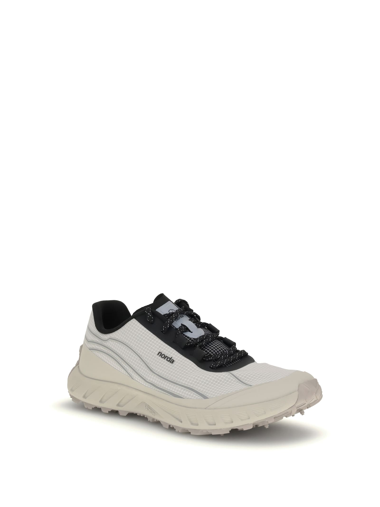 Norda Lightweight Mesh Sneakers With Cushioned Sole In Gray