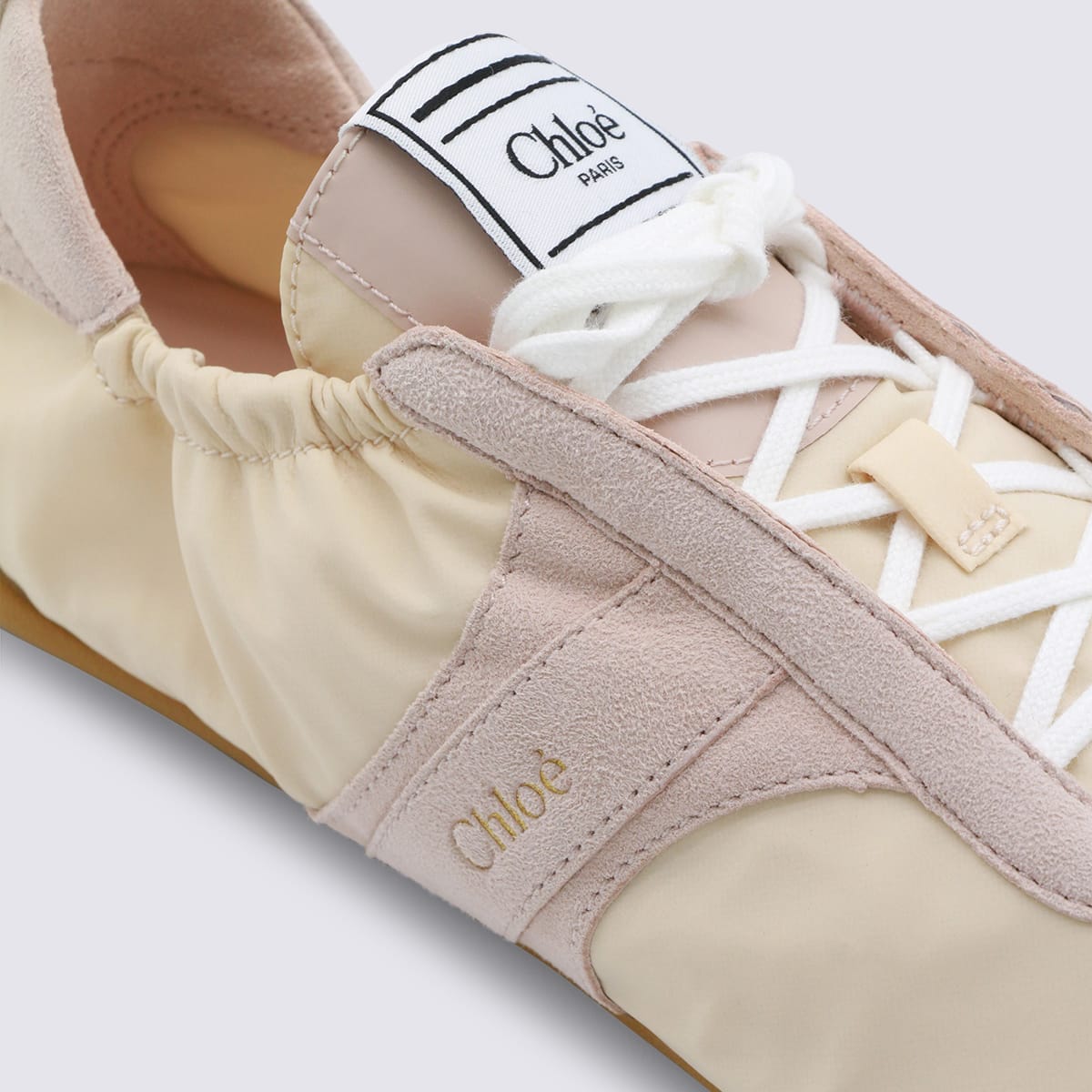 Chloé Blushy Beige Sneakers In Neutral