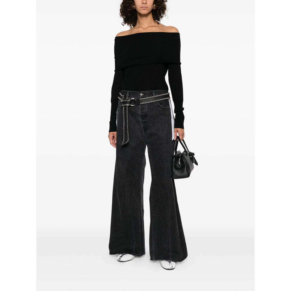 E.l.v Denim E.l.v. Denim Jeans In Black