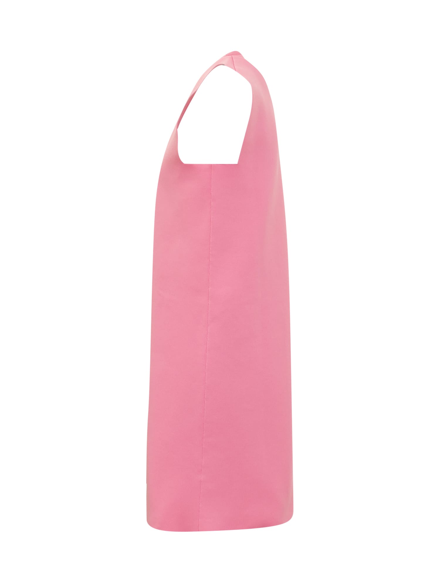 Shop Jil Sander Dress In Electric Pink