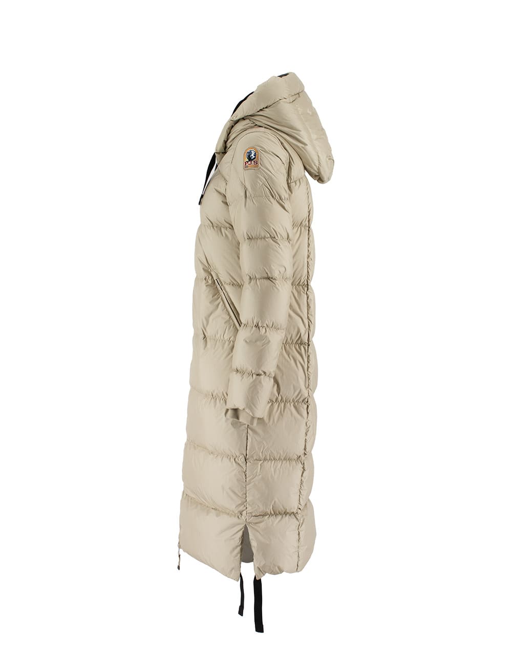 Shop Parajumpers Down Jacket In Tapioca