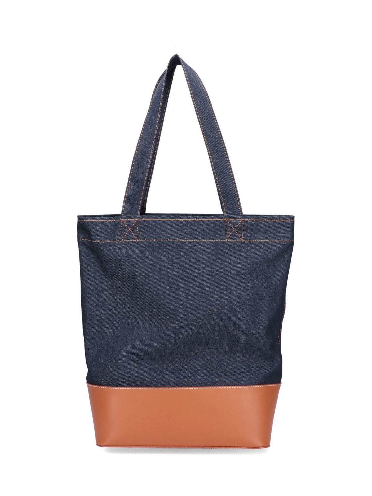 Shop Apc - Axelle Tote Bag In Brown