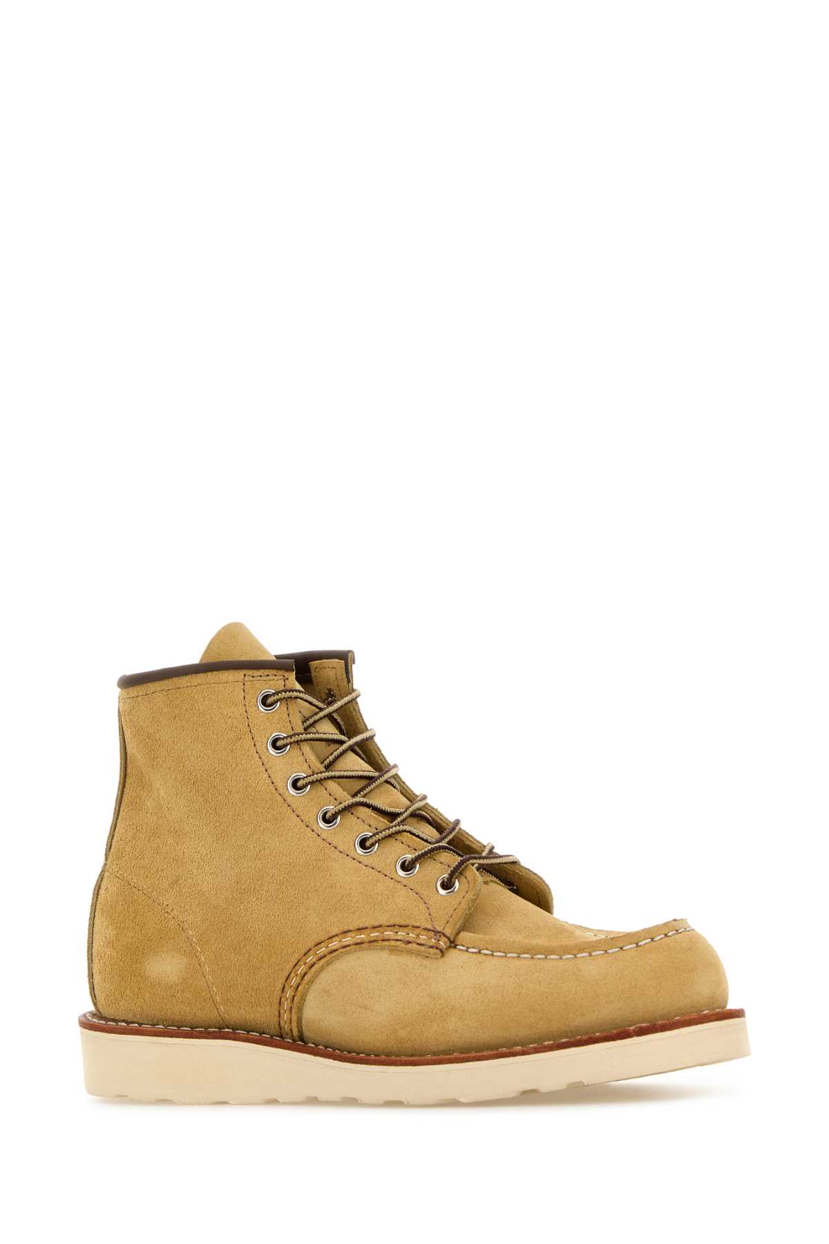 Shop Red Wing Mustard Suede Lace-up Shoes In Hawthorneabilene