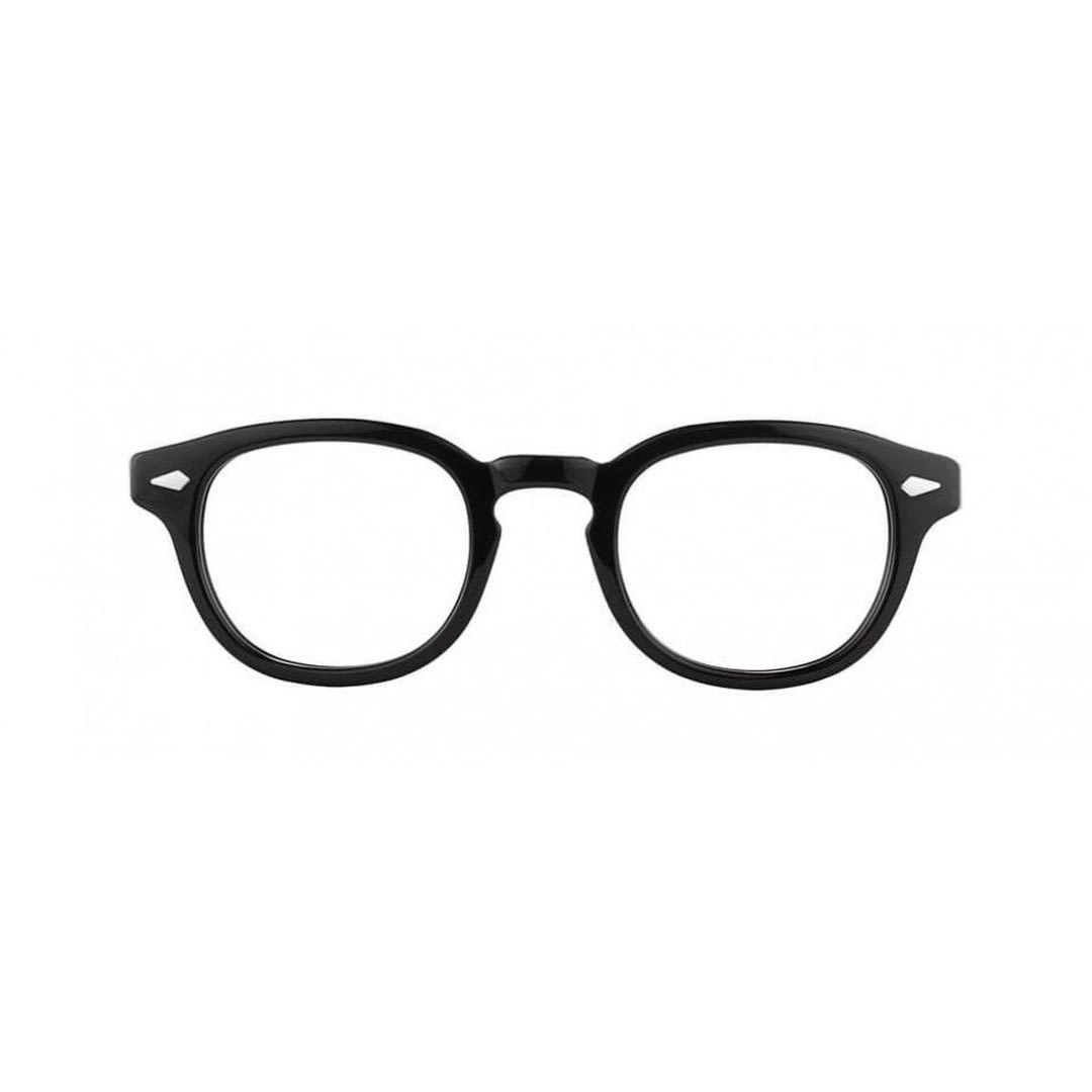 Shop Moscot Lemtoshblack Demo Lenses In Black Demo Lenses