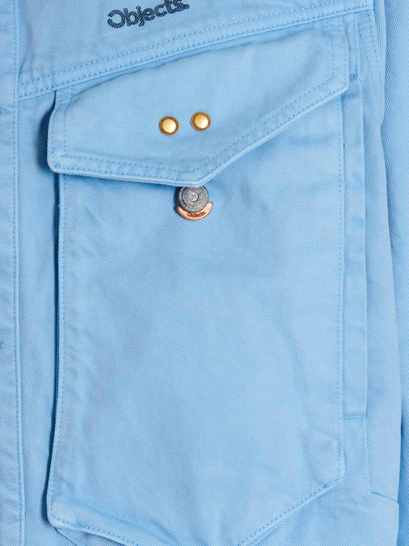 Shop Objects Iv Life Denim Jacket In Light Blue
