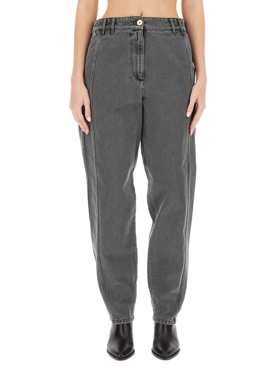 Shop Patou Cargo Pants In Grey
