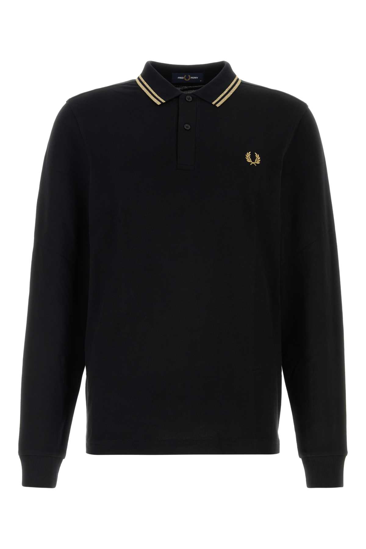 Black Piquet Polo Shirt