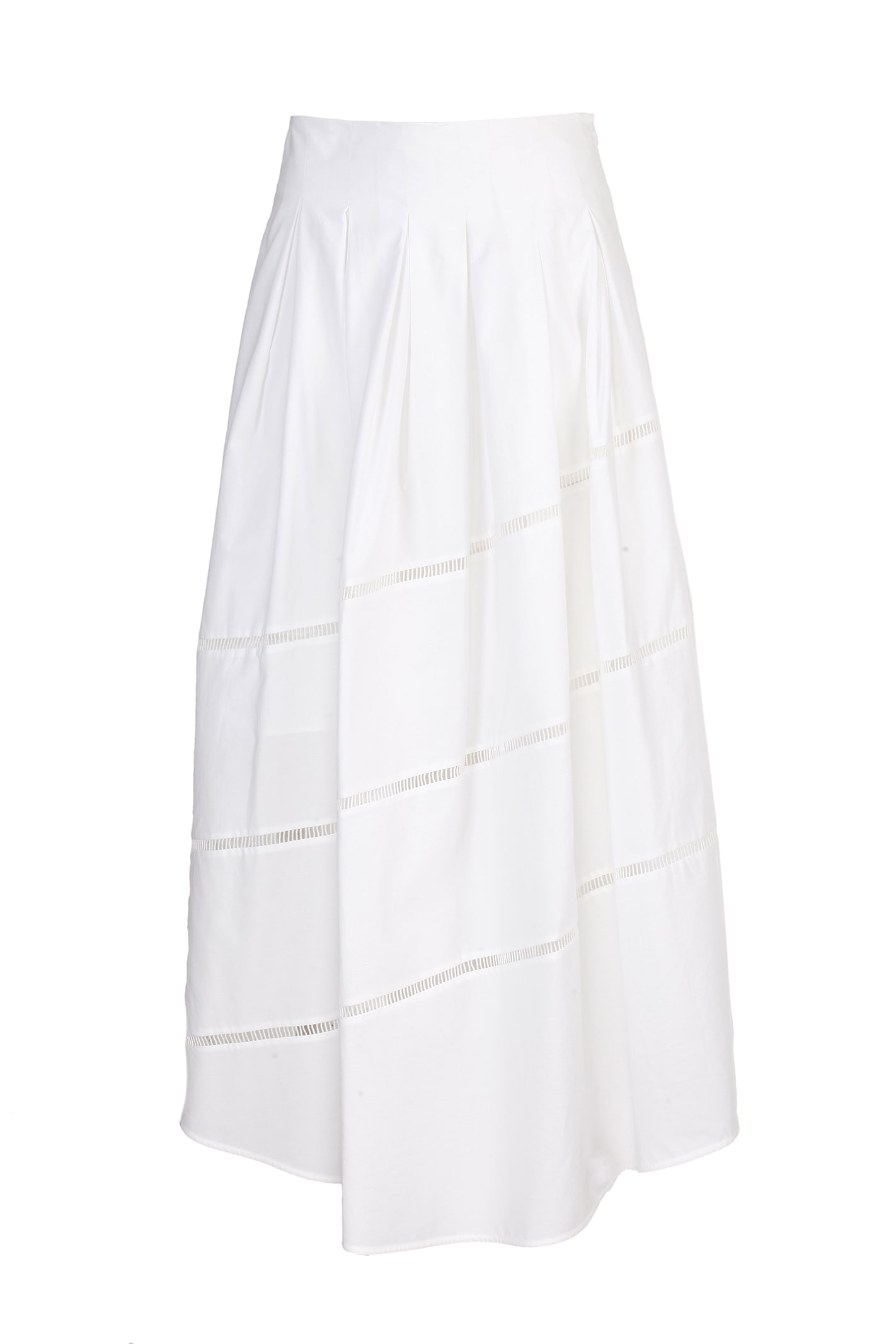 Brunello Cucinelli cotton poplin skirt