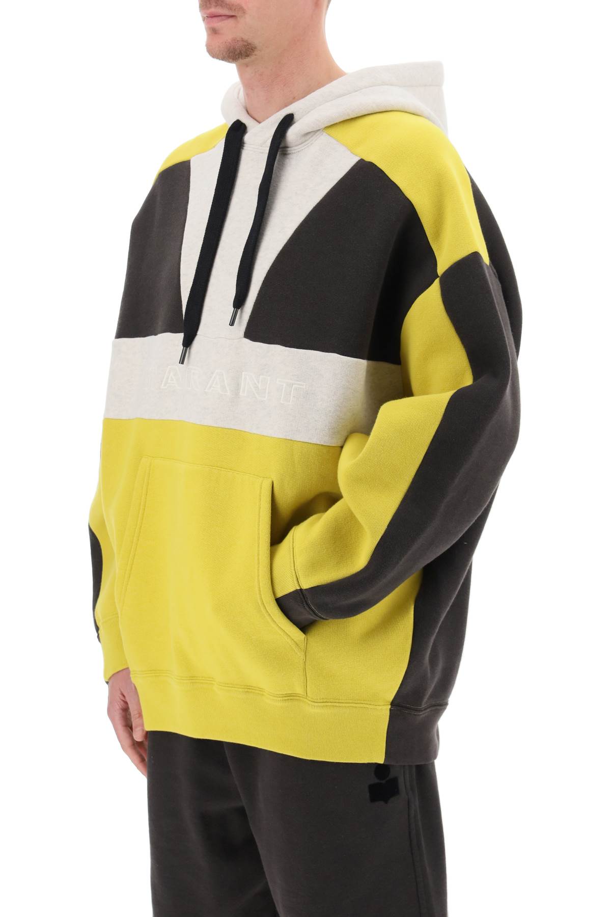Isabel Marant Marant Wasil Color-block Sweatshirt In Multicolor