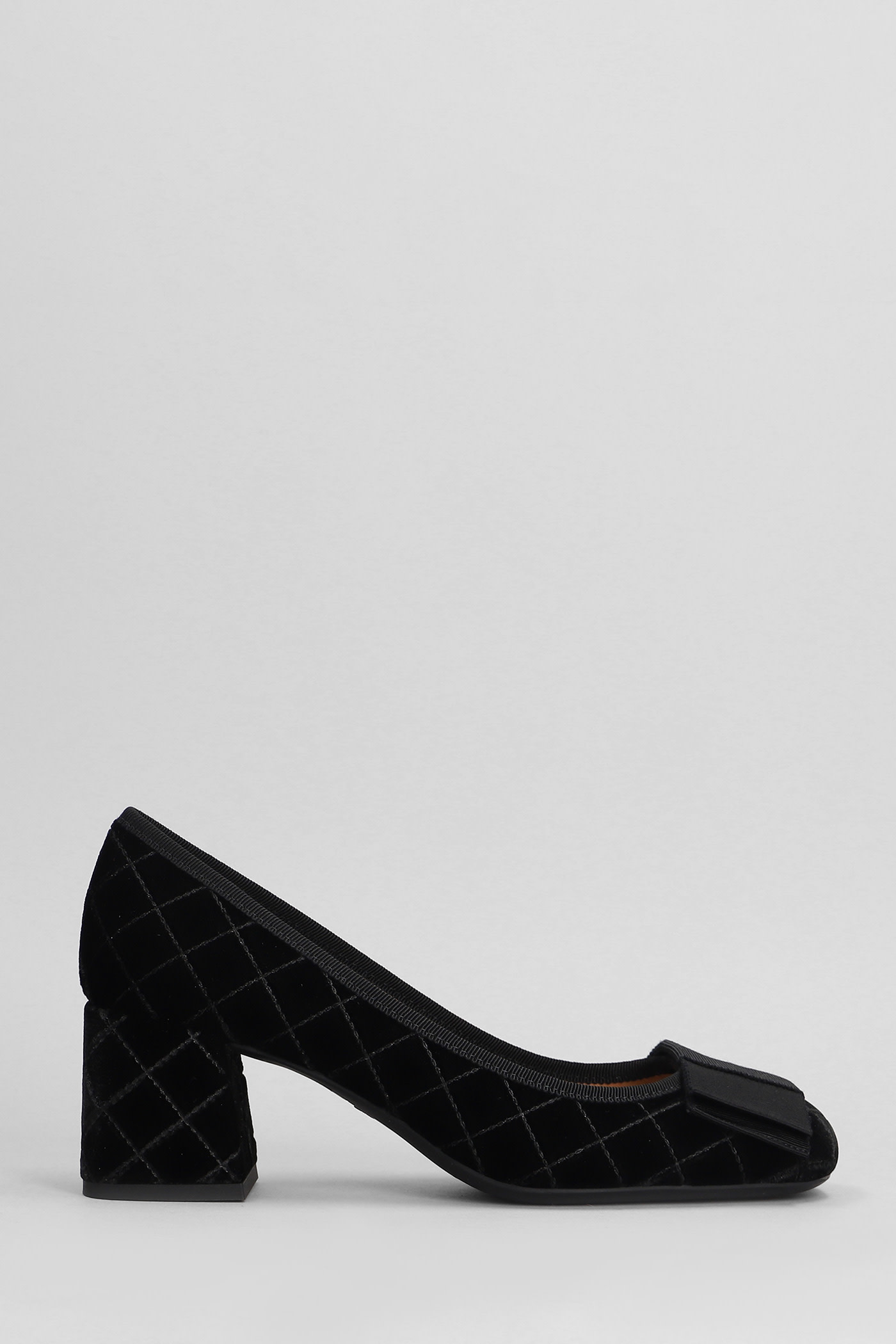 Roberto Festa Ery Pumps In Black Velvet