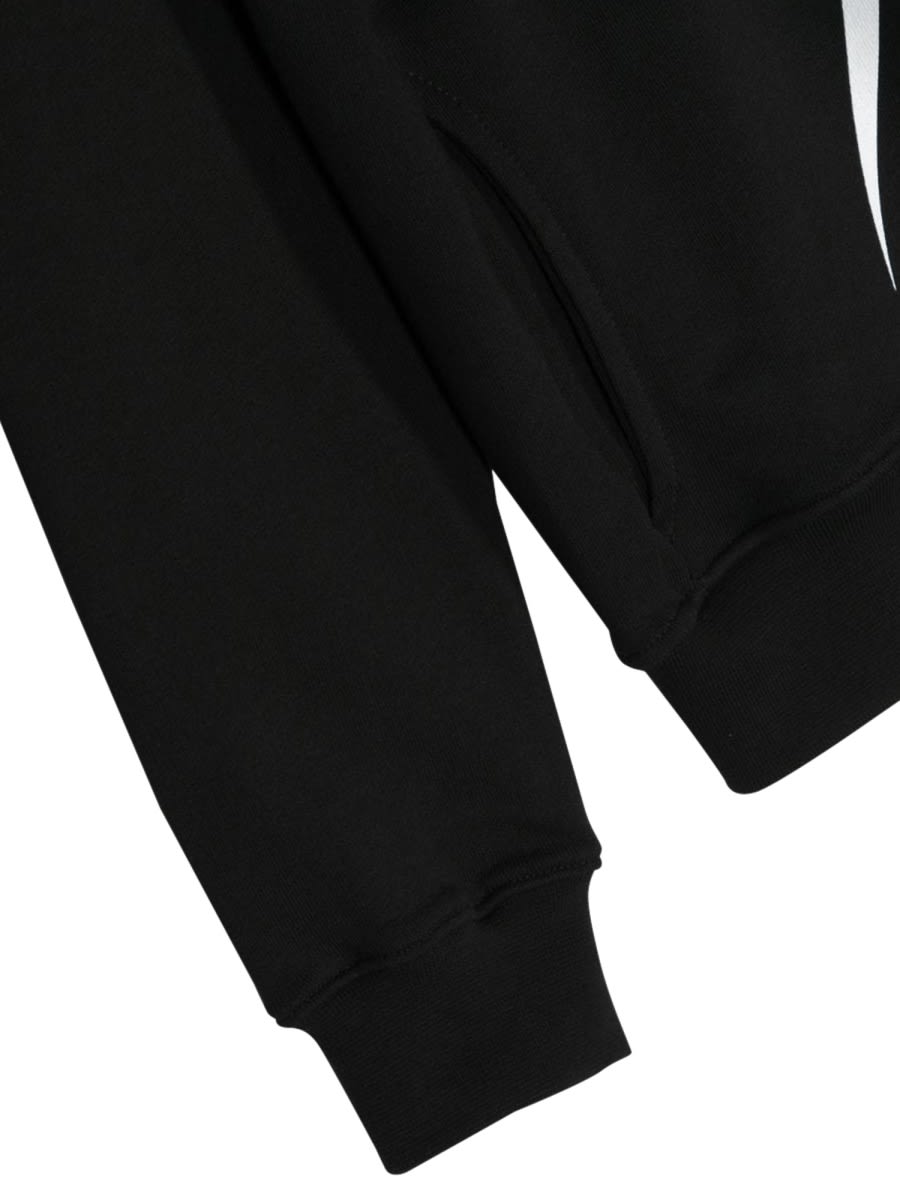 Neil Barrett Thunderbolt-print Cotton Hoodie