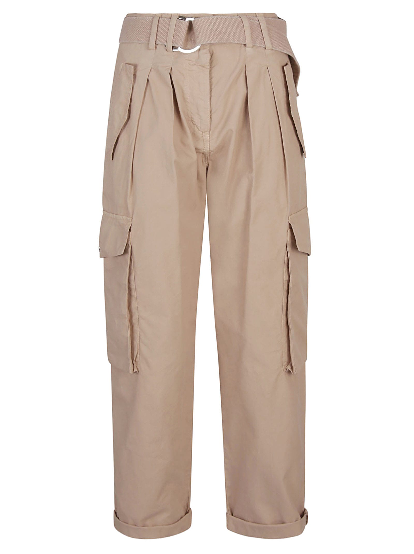 Shop Ermanno Firenze Ermanno Trousers Sand