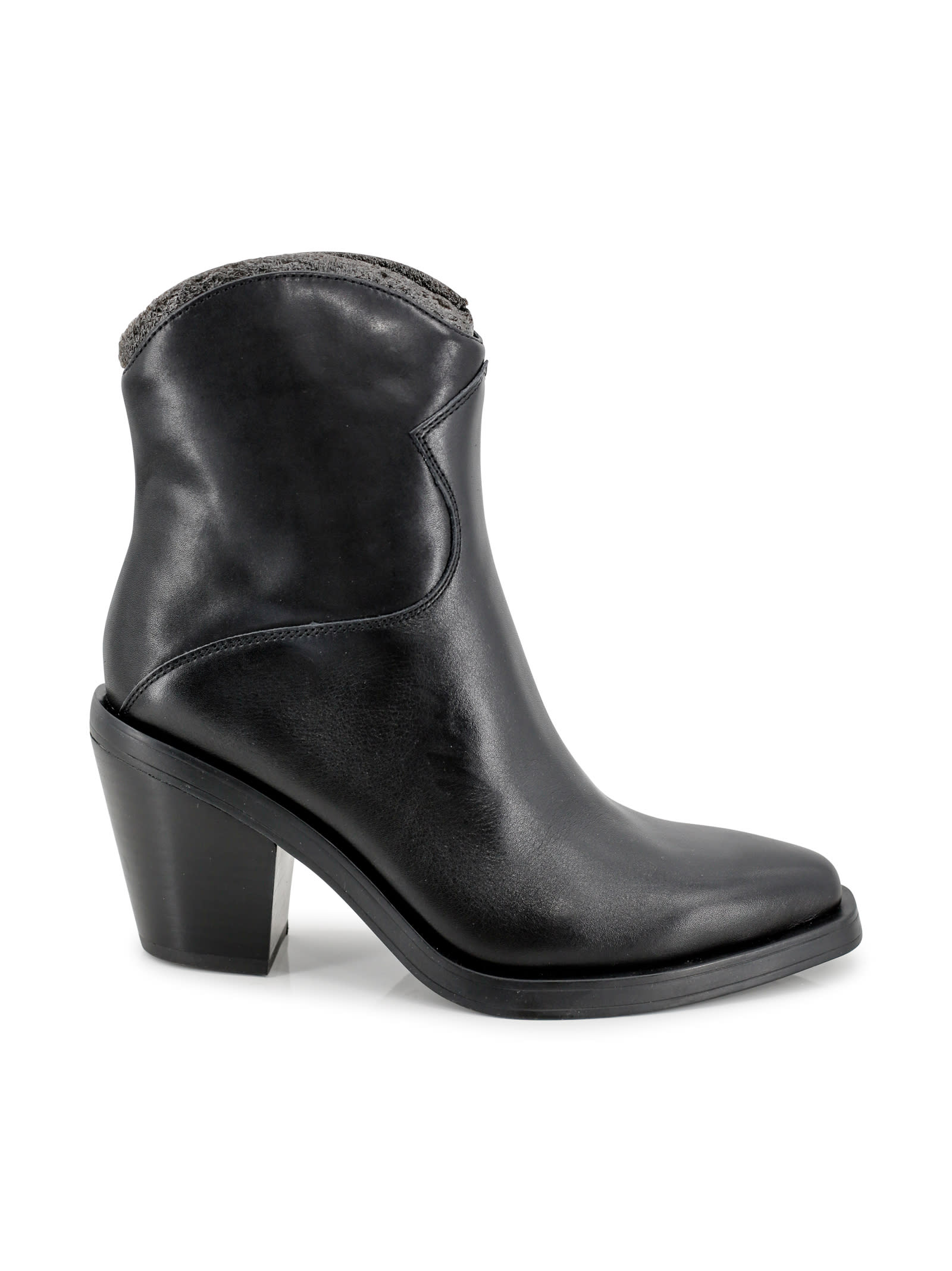 Ash Judy Boots In Black