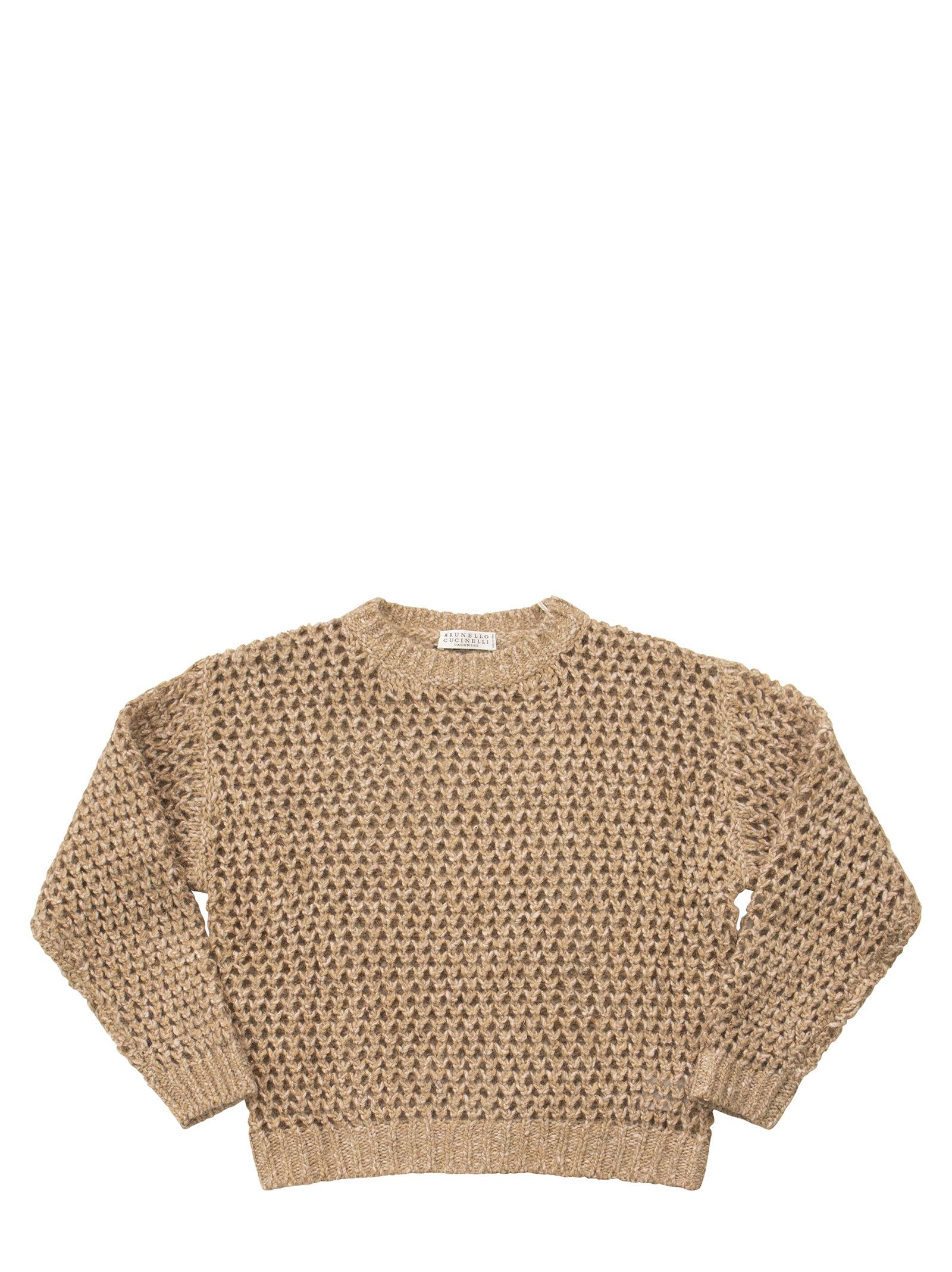 Brunello Cucinelli Wool And Cashmere Sweater With Lurex