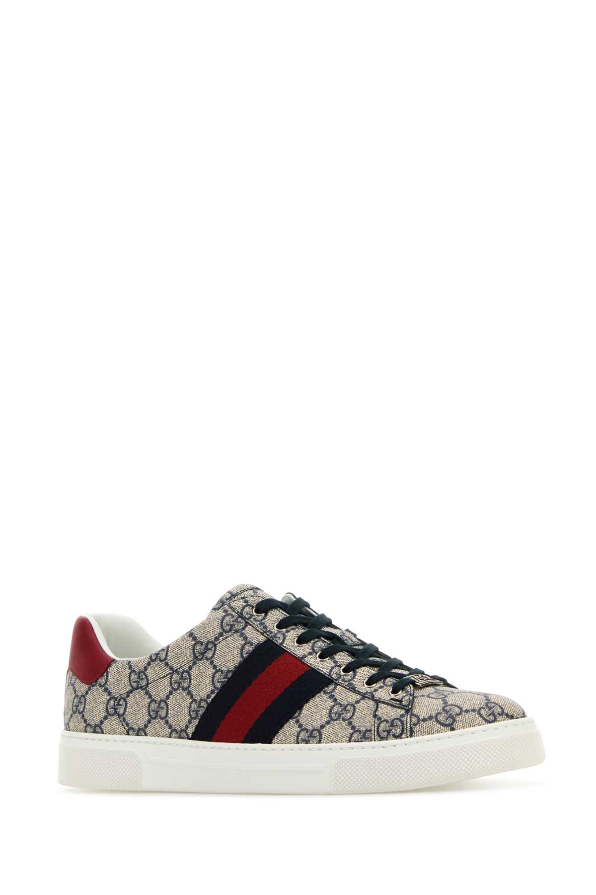 Shop Gucci Gg Supreme Fabric Ace Sneakers In Multi