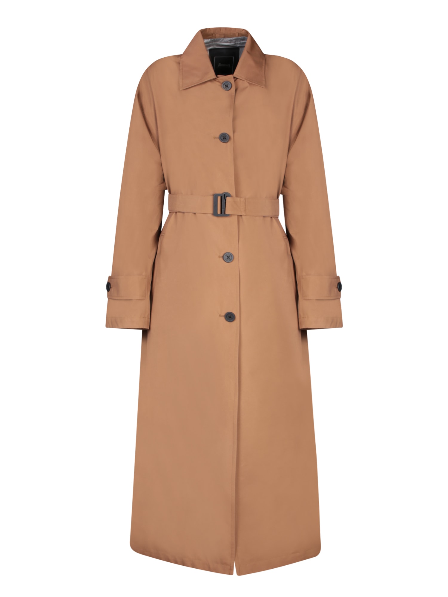 Herno Burnt Long Goretex Laminar Trench Coat By  In Brown