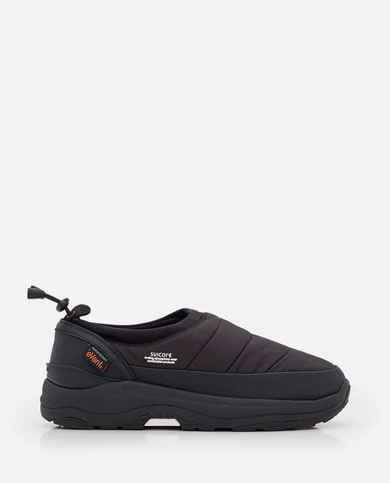 Suicoke Black Pepper-evab Sneakers In Black