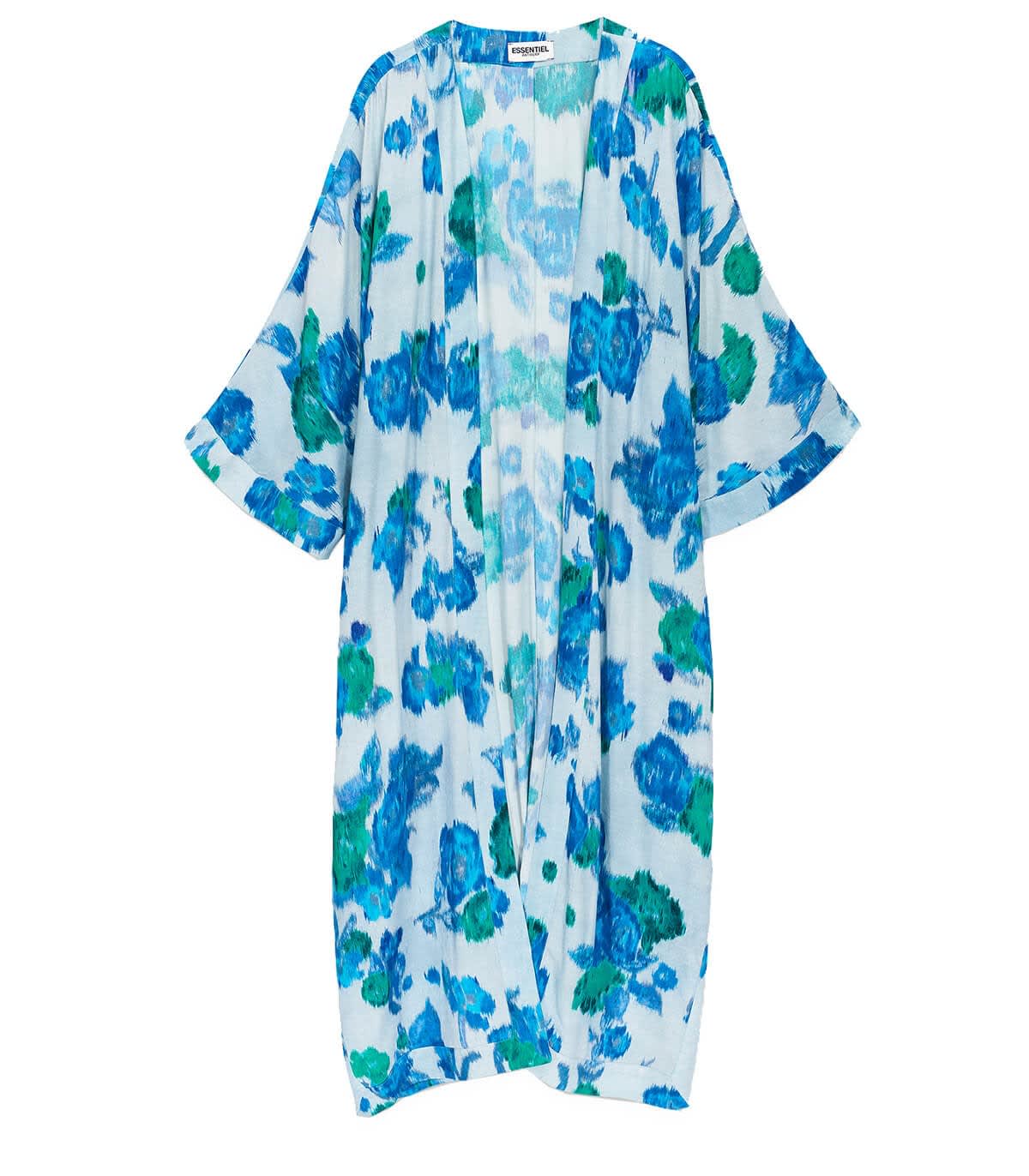 Essentiel Antwerp Bimini Light Blue Kimono | ModeSens
