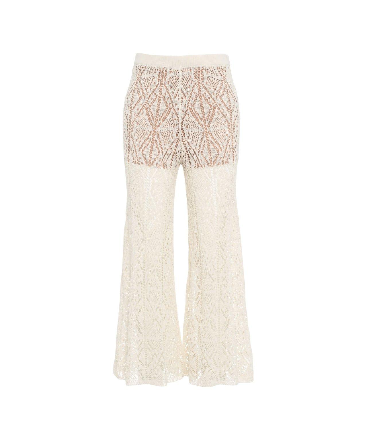 Liu-Jo Crochet Trousers