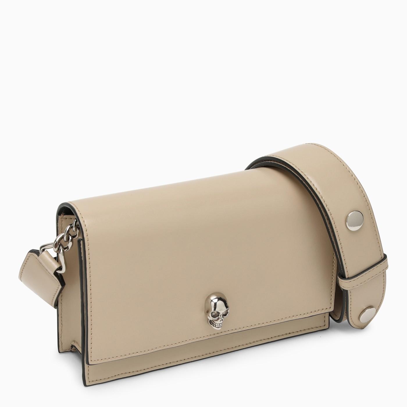 ALEXANDER MCQUEEN SKULL FOLDOVER-TOP SHOULDER BAG