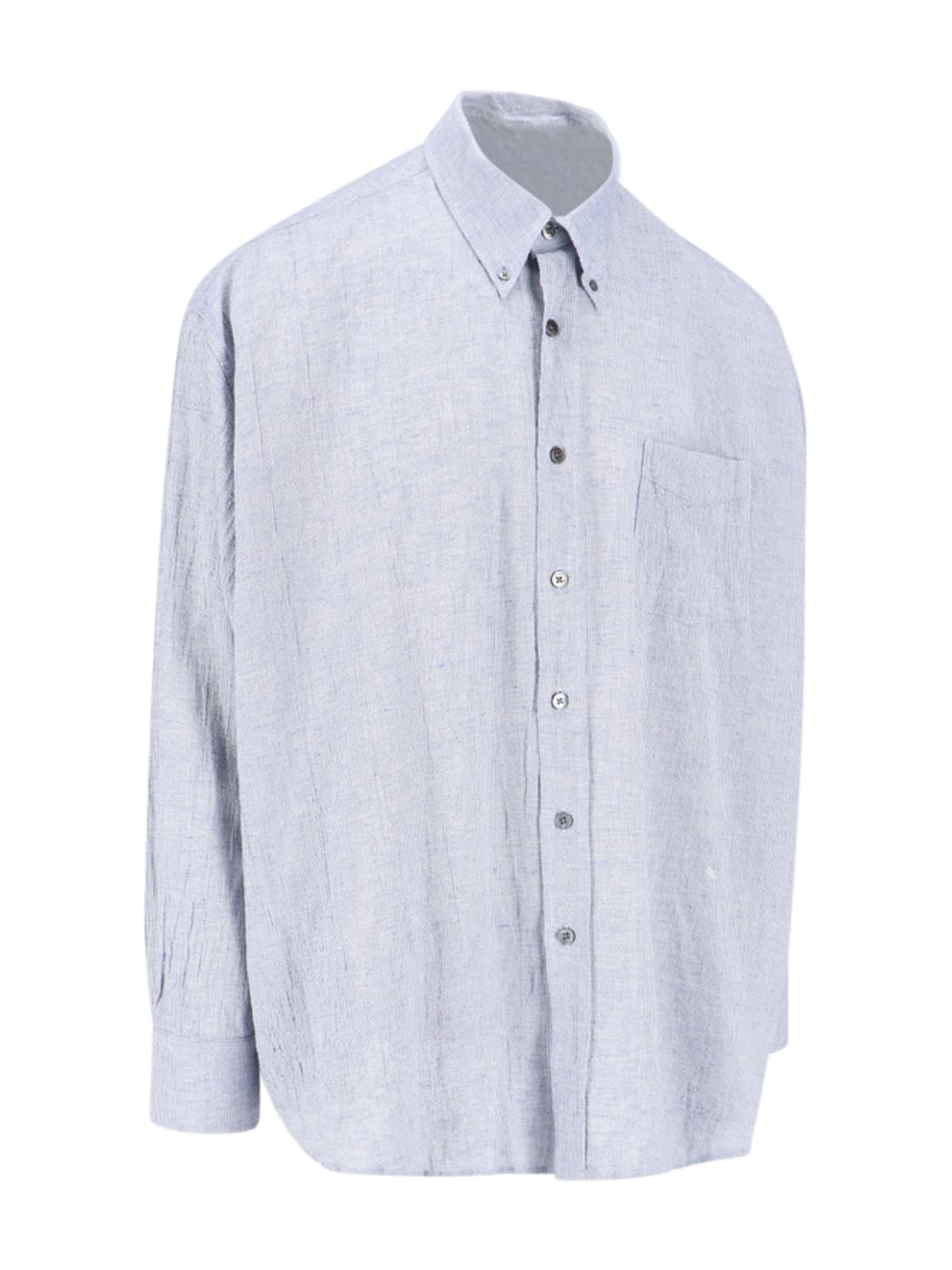 Shop Our Legacy Cotton Shirt In Light Blue