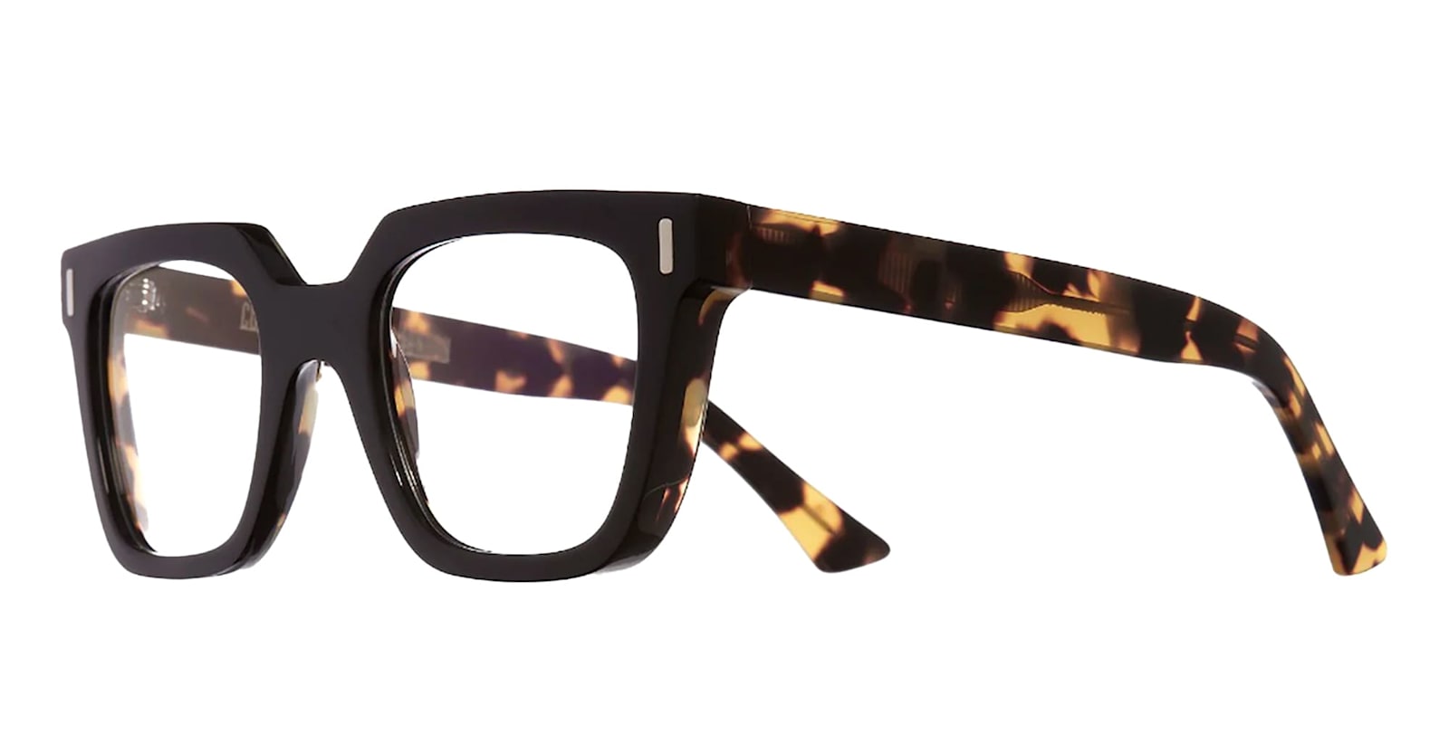 Cutler And Gross 1305 - Black On Camouflage Rx Glasses In Black