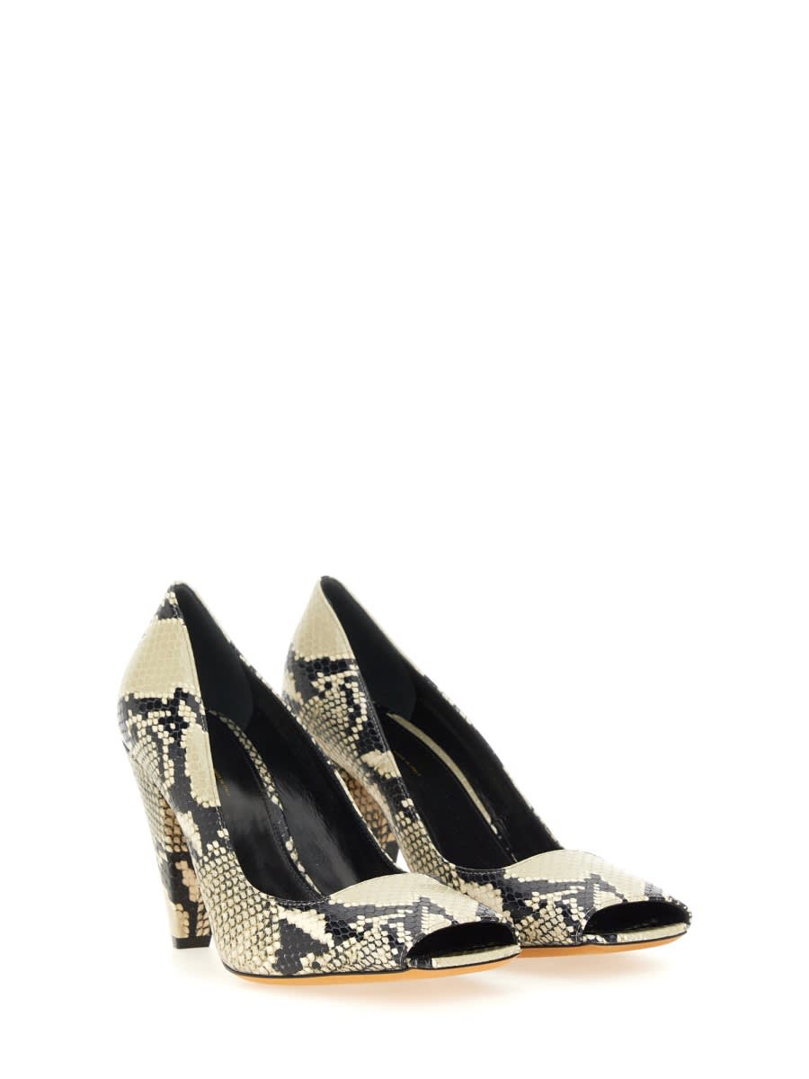 Shop Khaite Pump Cedar In Animalier