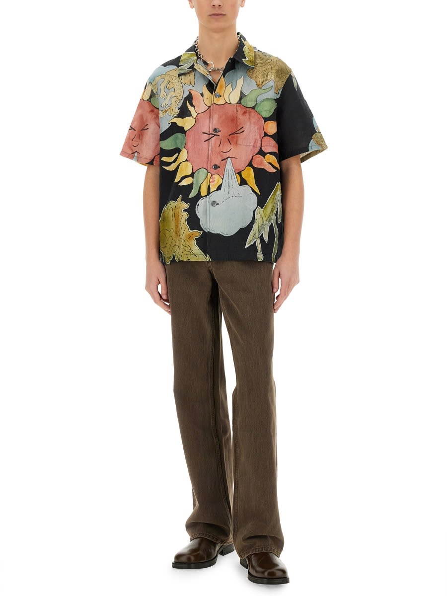 Shop Our Legacy Box Shirt In Multicolour