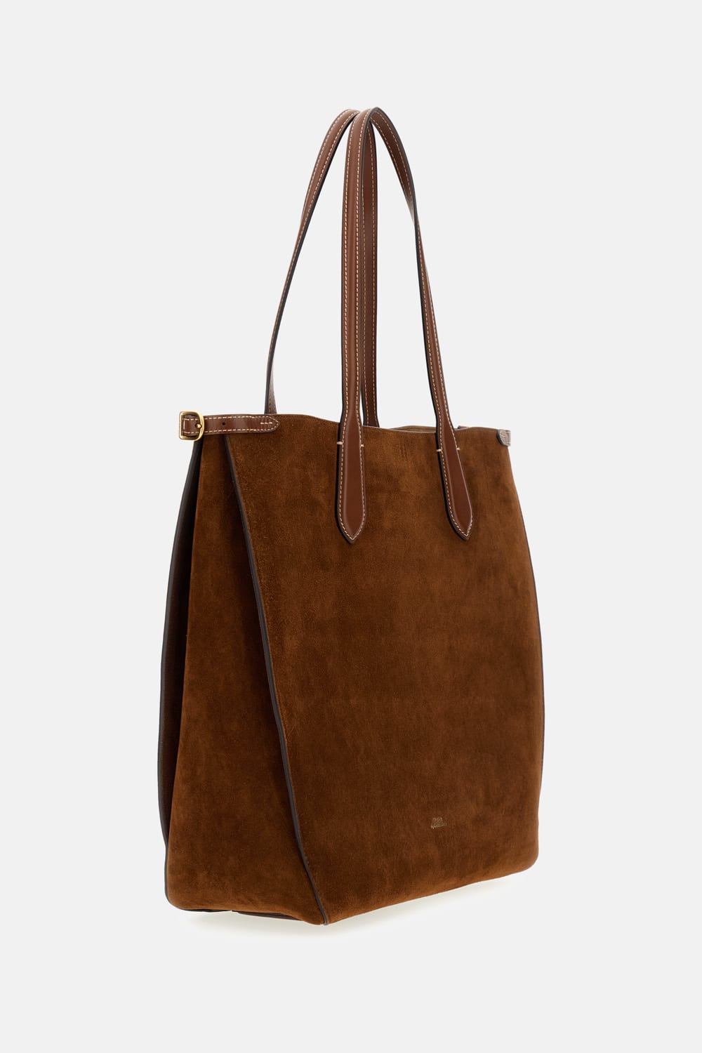 Polo Ralph Lauren Large Tote Bag In Brown
