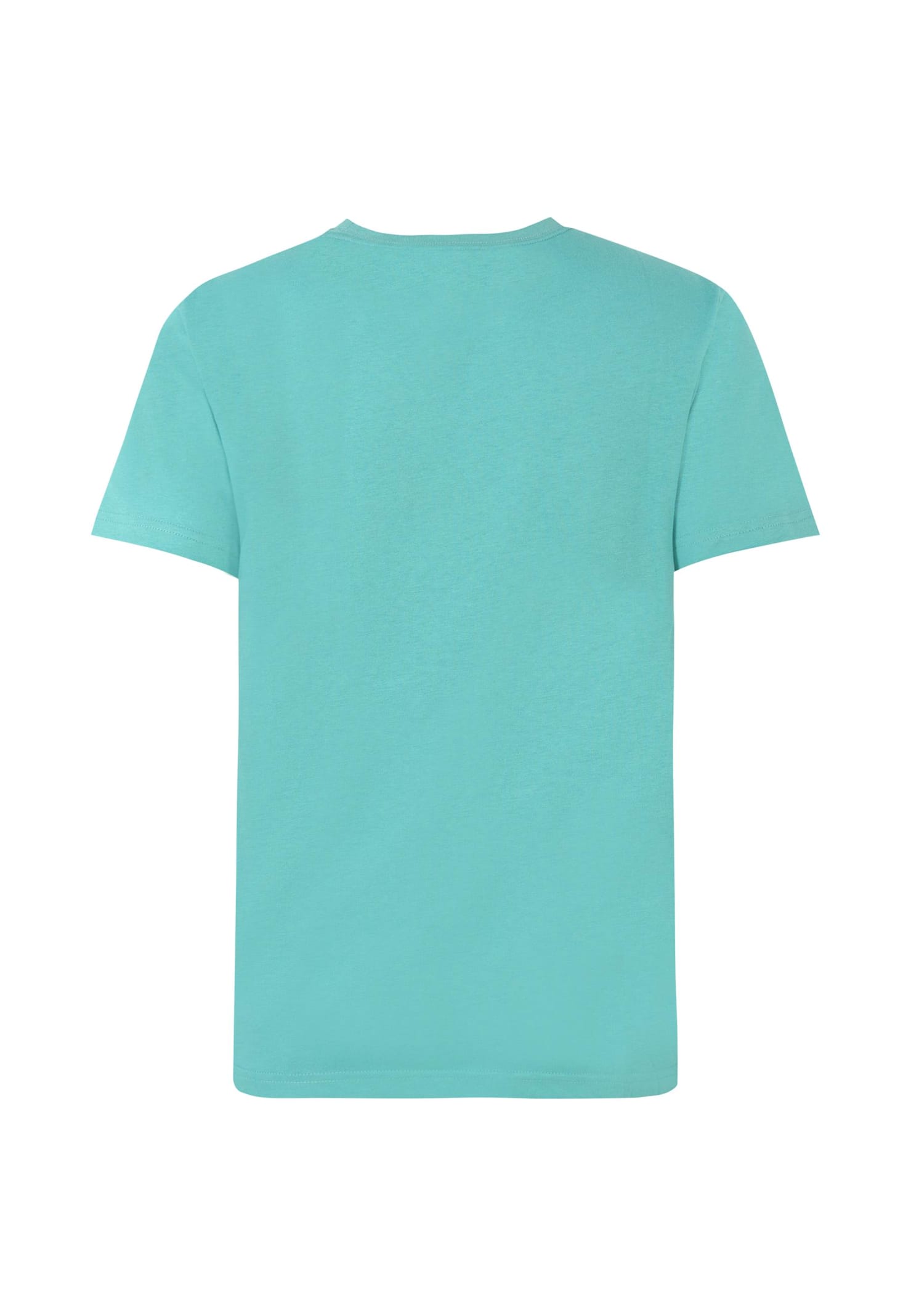 Levi's Green T-shirt For Kids With Patch In Blue
