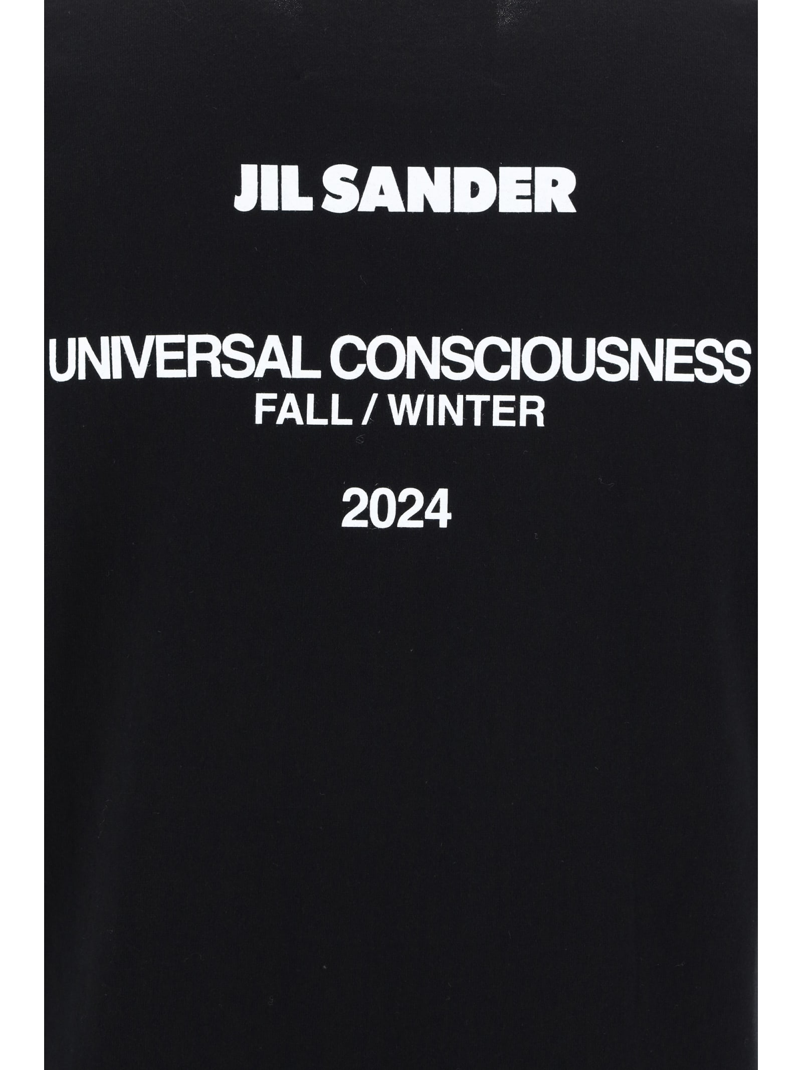 Shop Jil Sander T-shirt In Nero