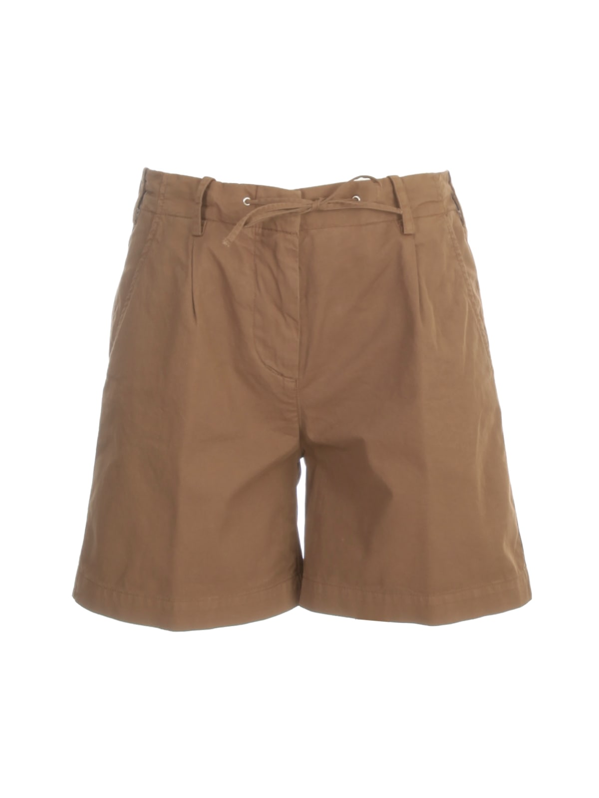 Click to view more detailed imagery on our partner's website Aspesi Twill Shortw W/coulisse In Tobacco
