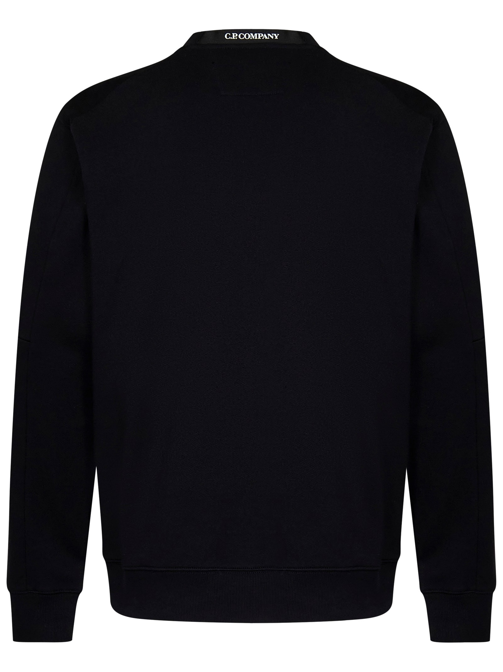 Shop C.p. Company Sweatshirt In Black