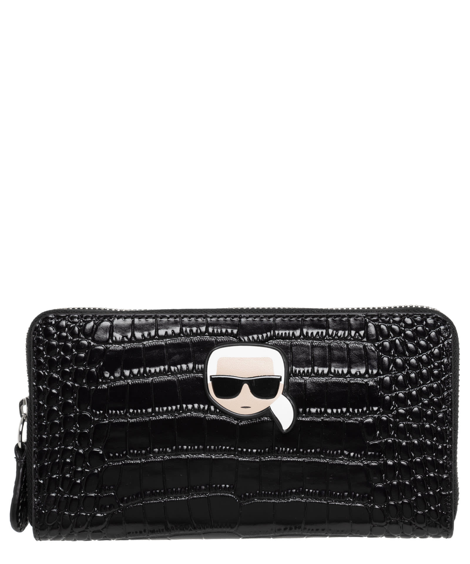 Karl Lagerfeld K/ikonik Leather Wallet