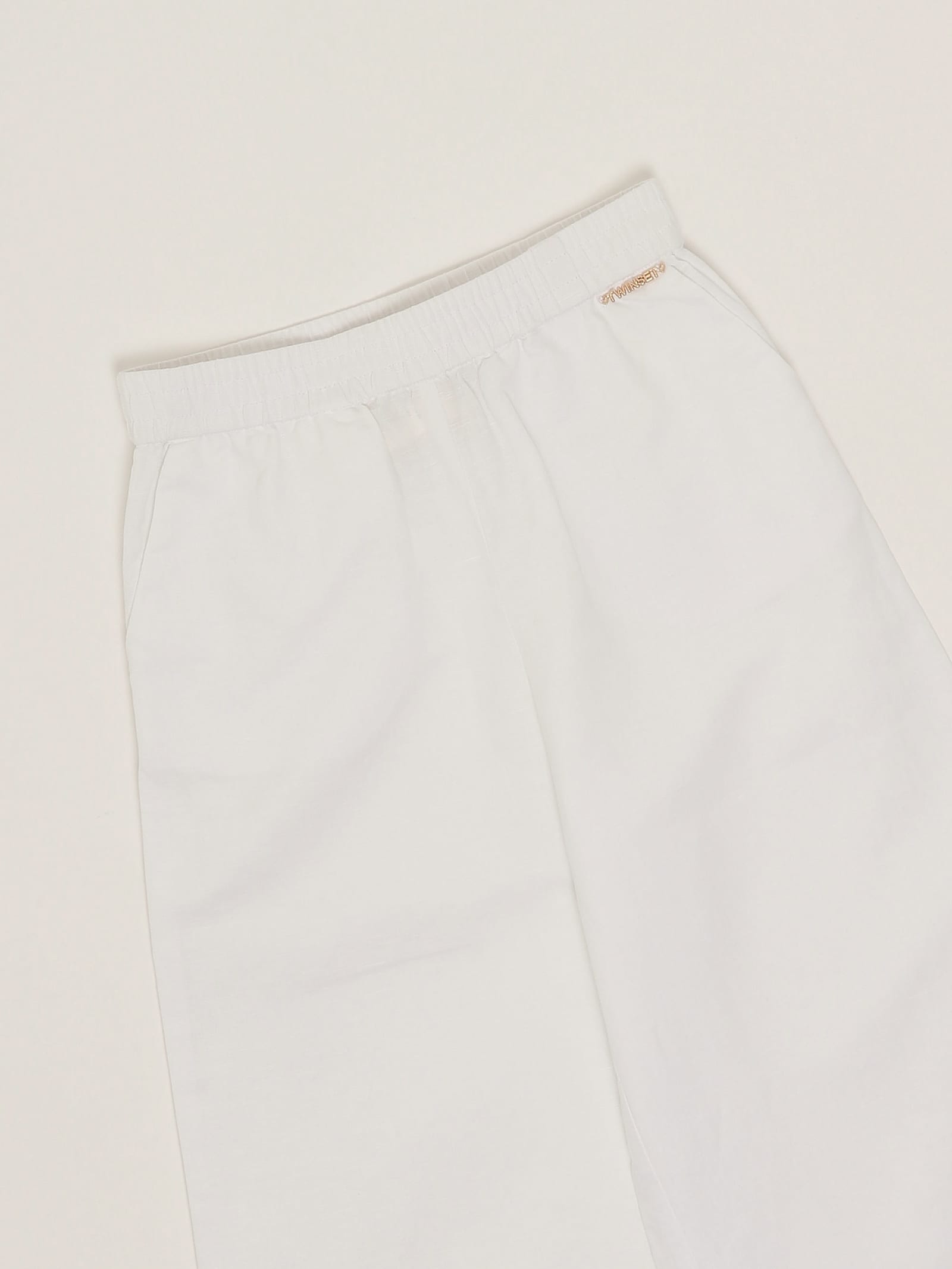 Twinset Trousers Trousers In White