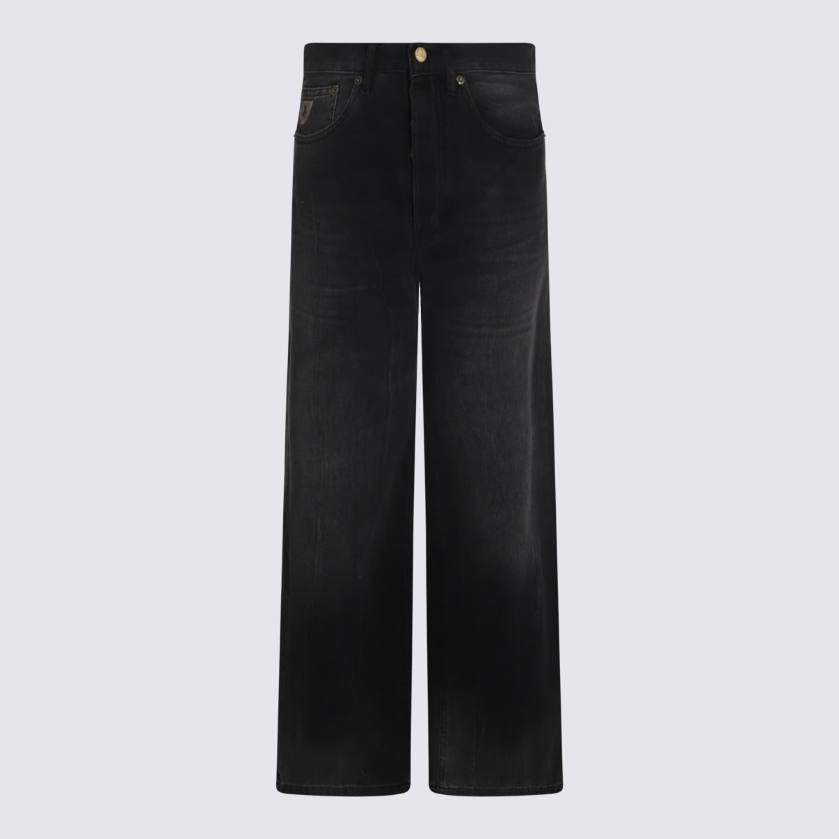 Black Denim Cotton Jeans