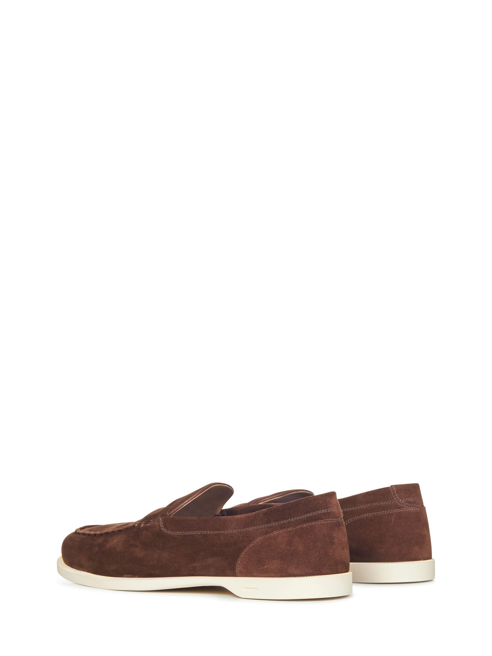 Shop John Lobb Pace Loafers In Brown