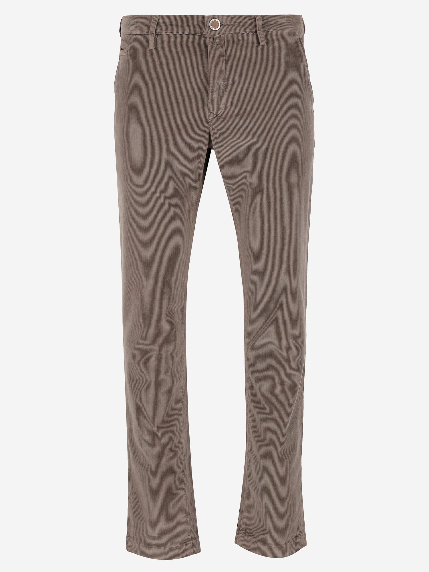 Stretch Cotton Blend Pants