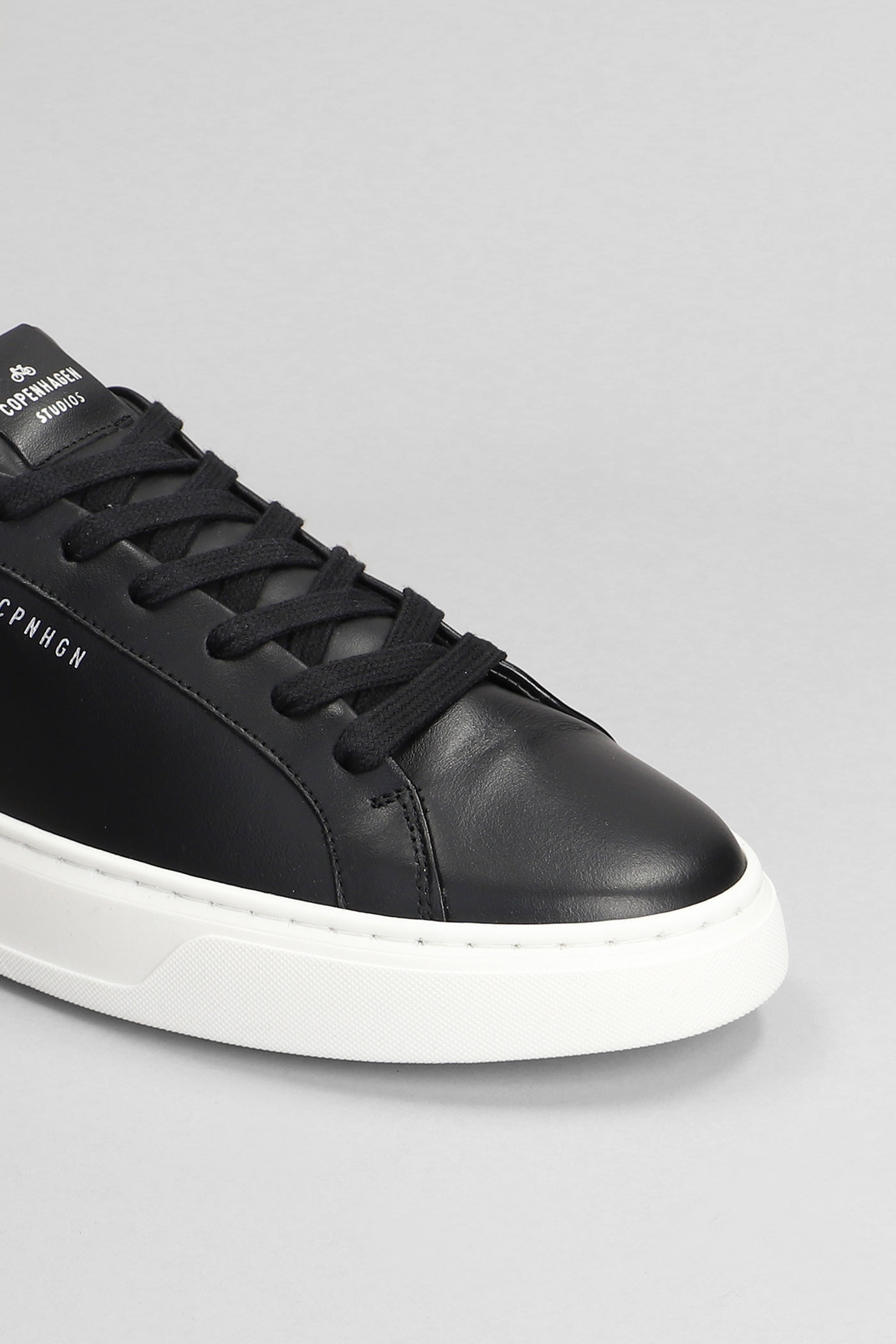 Shop Copenhagen Sneakers In Black Leather