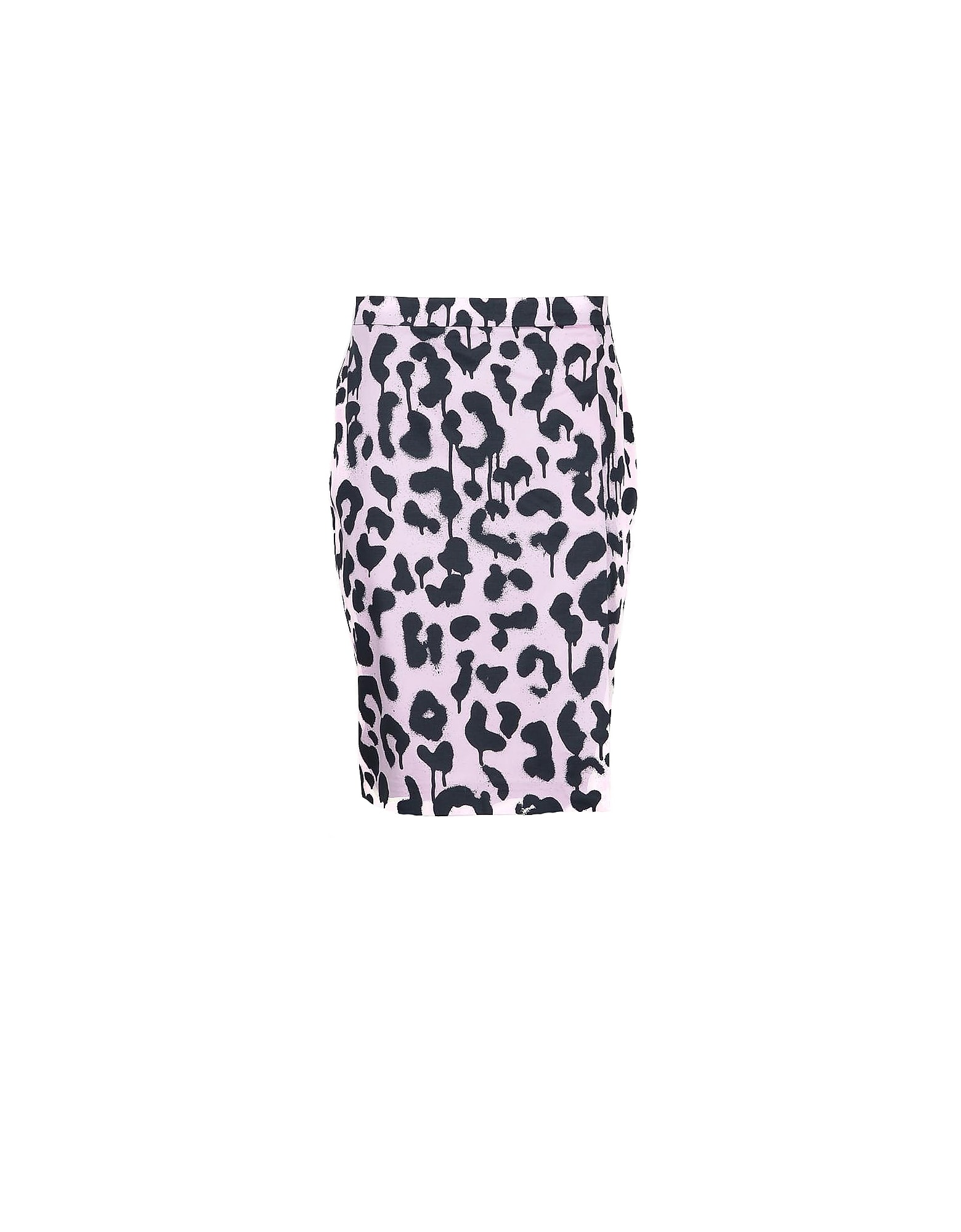 Moschino Womens Black / Pink Skirt