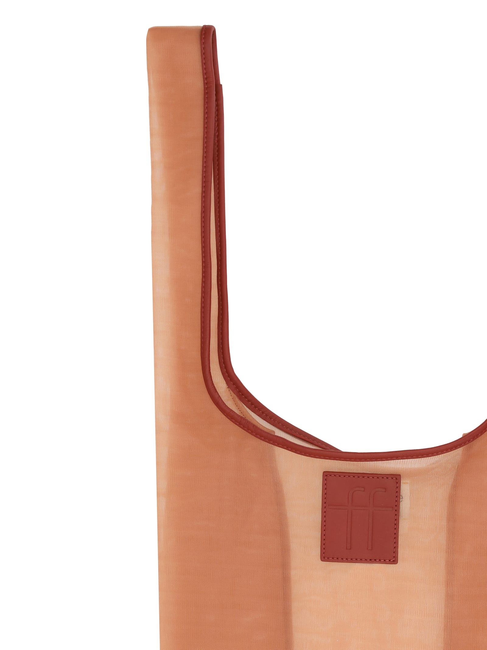 Forte Forte Tulle Tote Bag In Terre