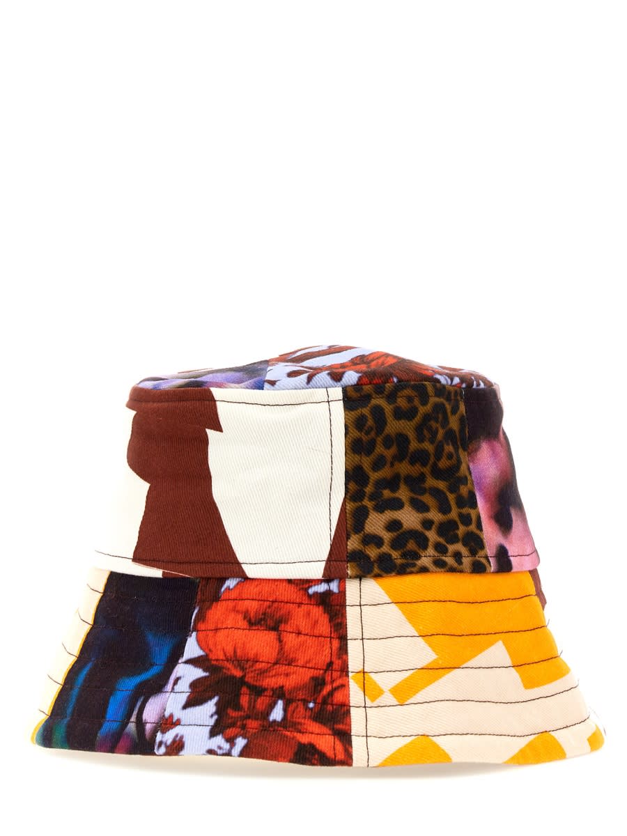 Dries Van Noten Bucket Hat In Bordeaux