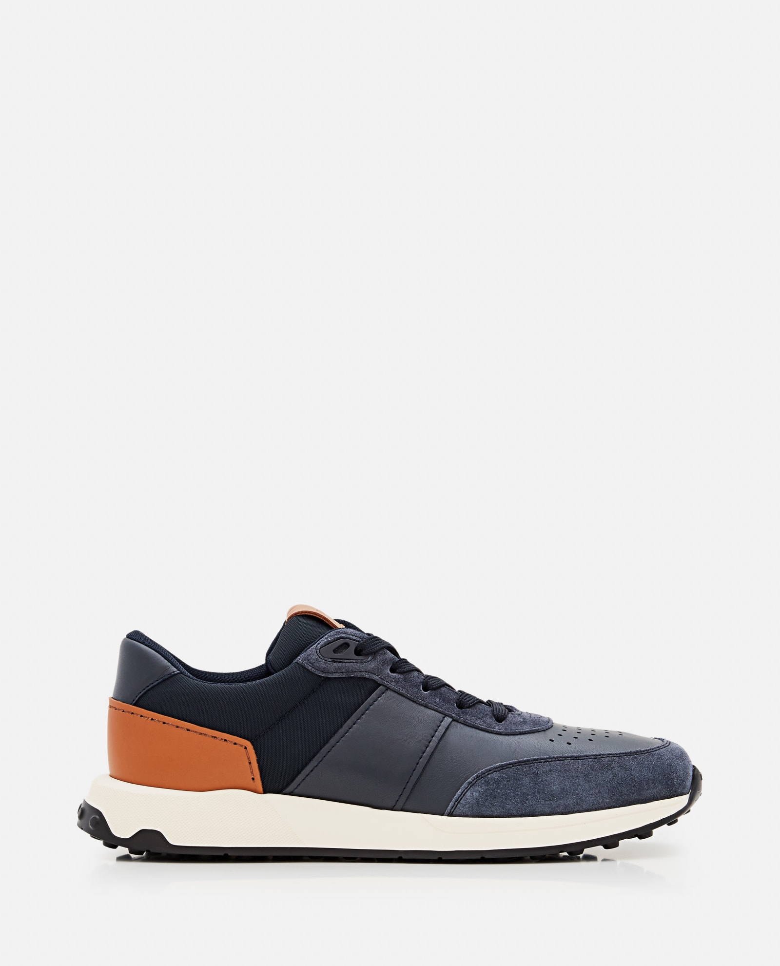 Shop Tod's Running Sneakers In Blue