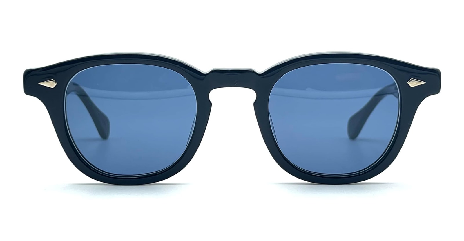 Julius Tart Optical Ar 48x24 - Black / Blue Lens Sunglasses