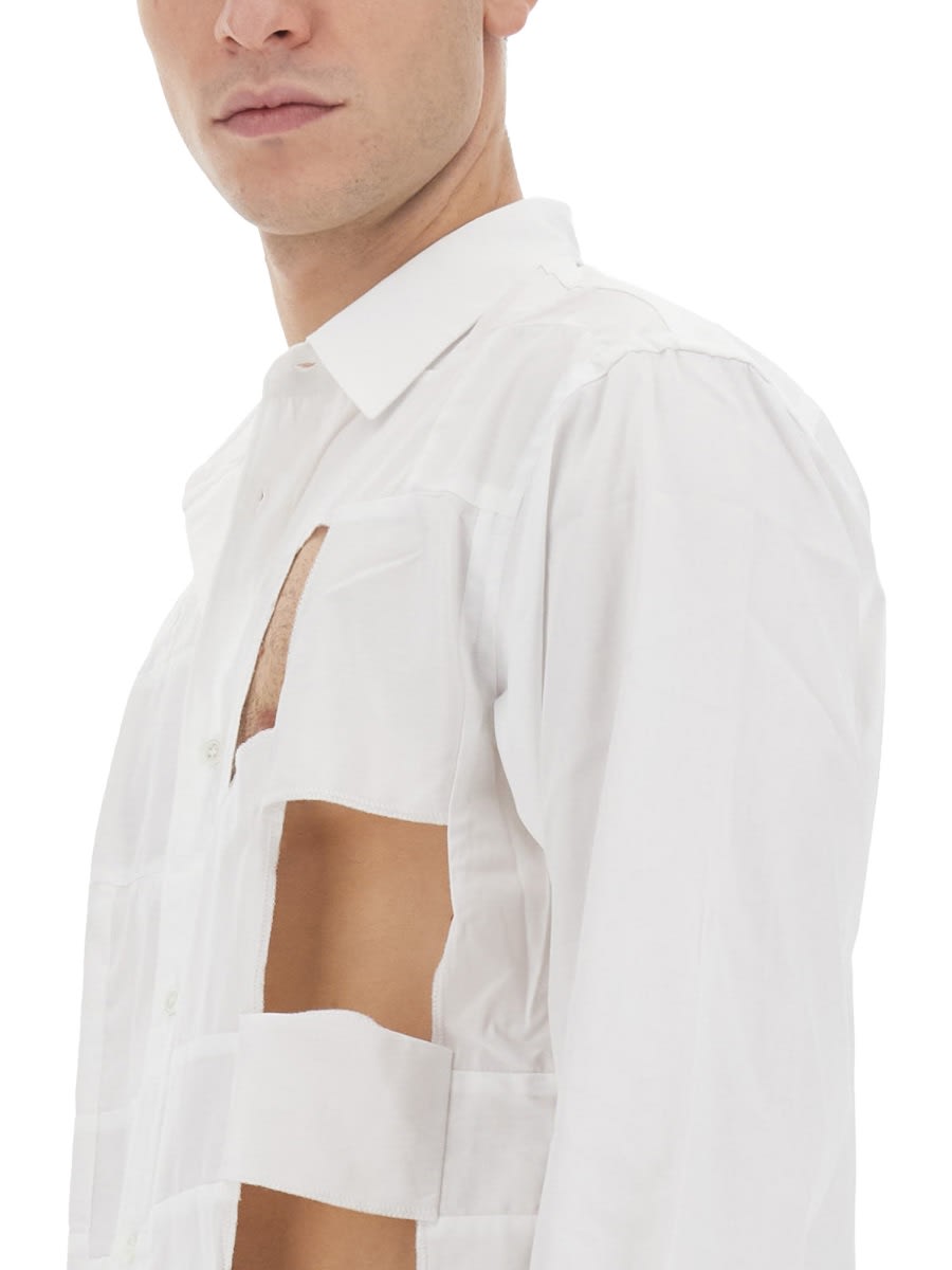 COMME DES GARÇONS SHIRT CUT OUT SHIRT