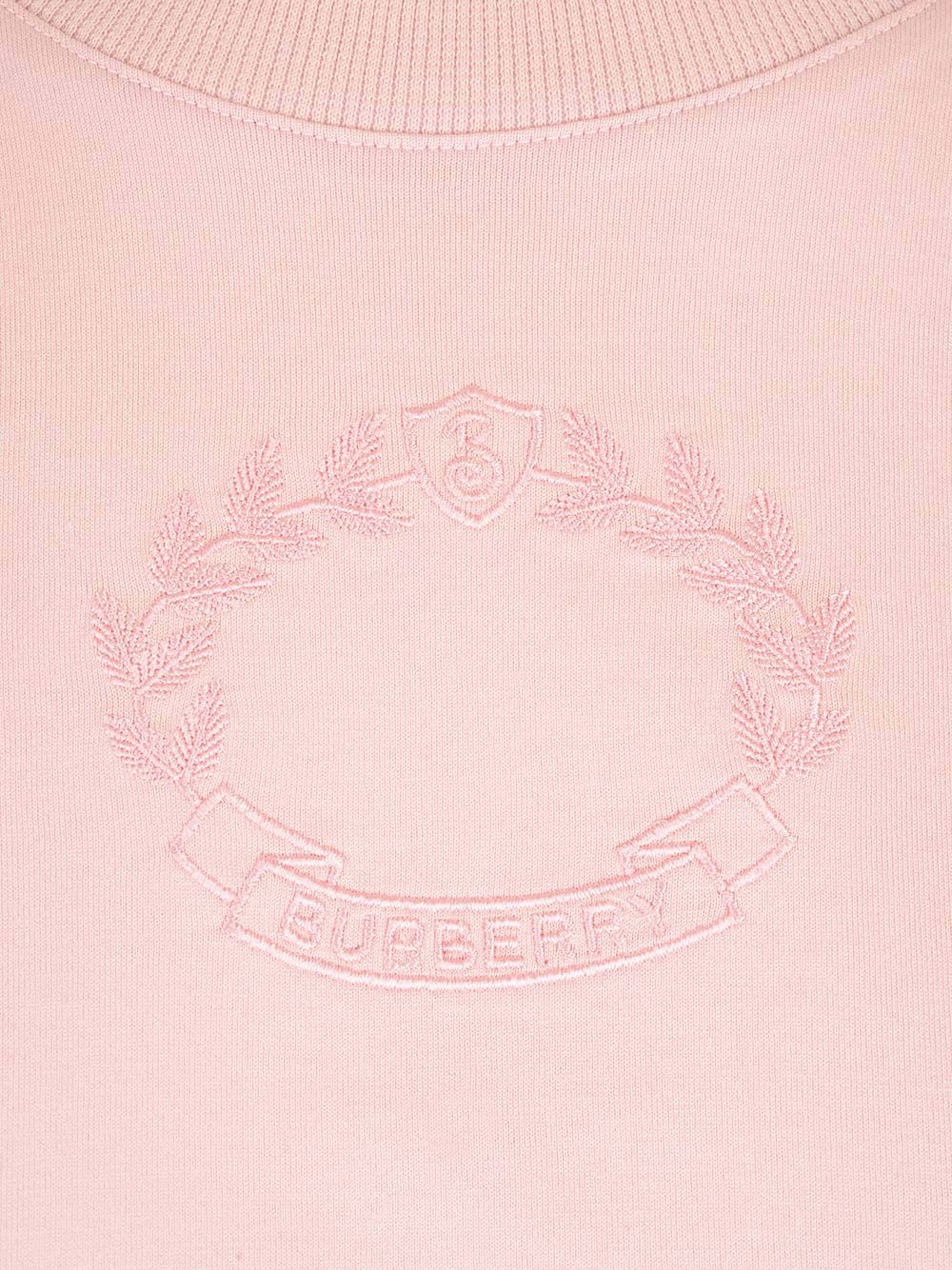 Shop Burberry Classic Fit T-shirt In Rose